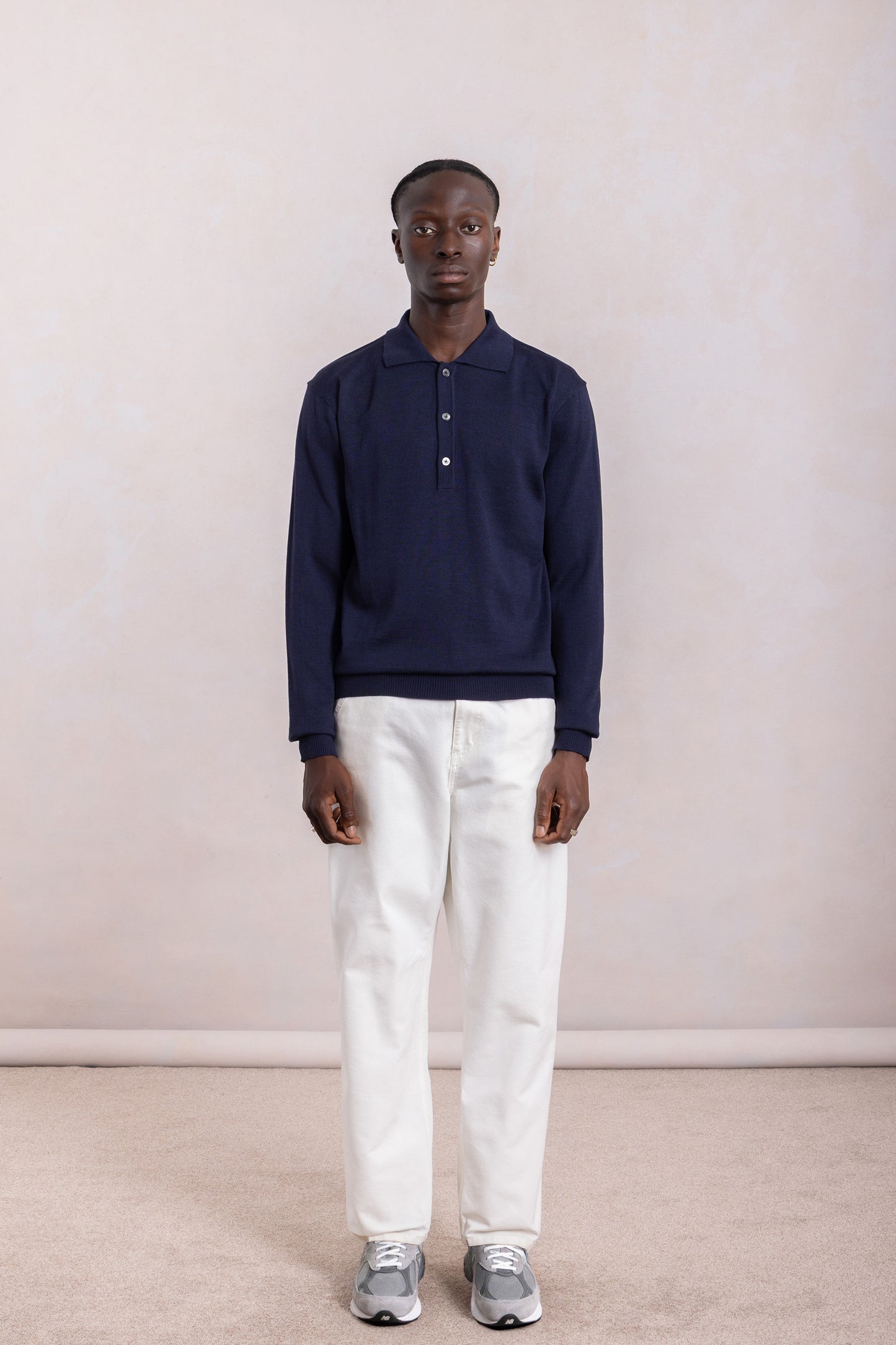 Another Polo Shirt – Marineblauw