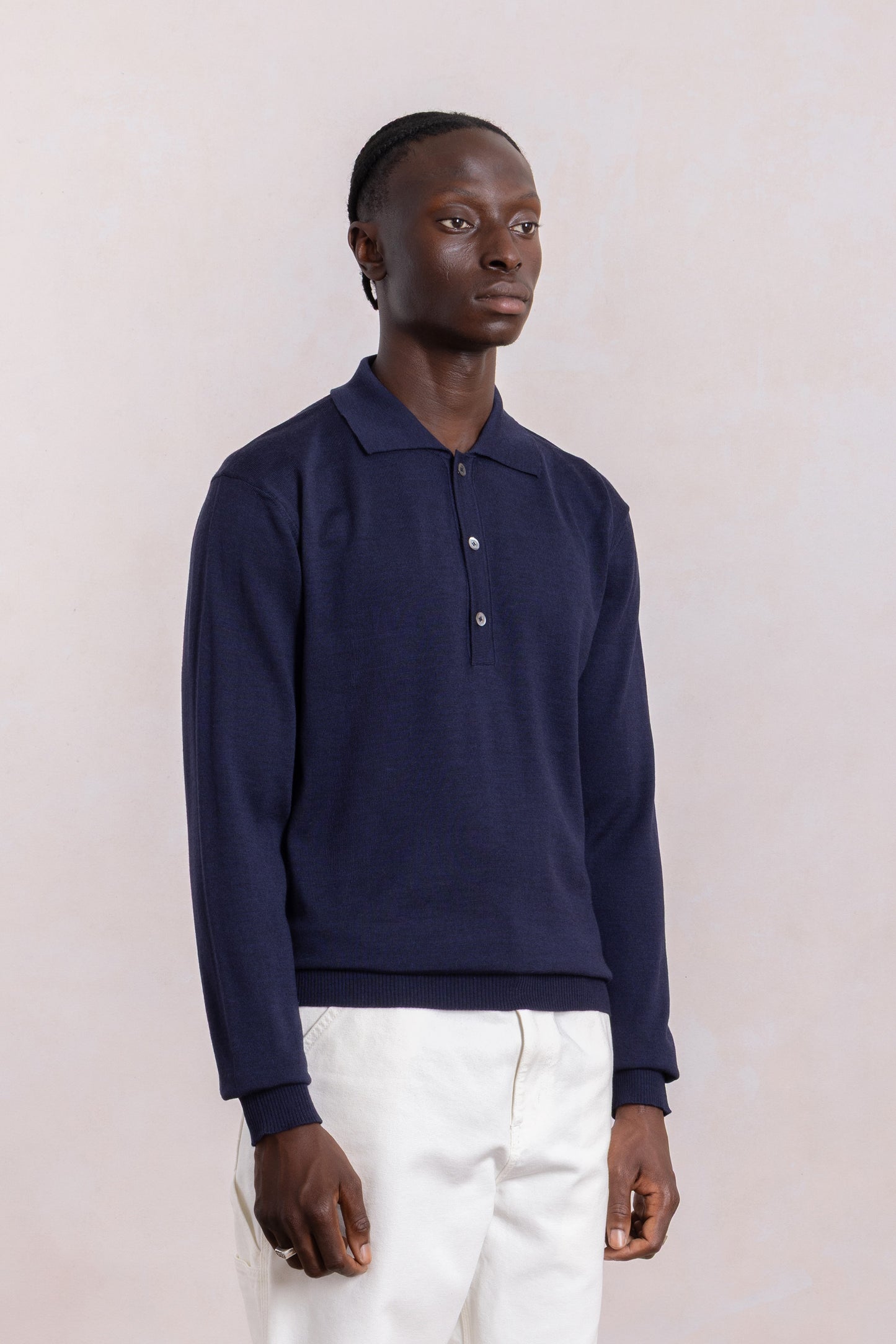 Another Polo Shirt – Marineblauw