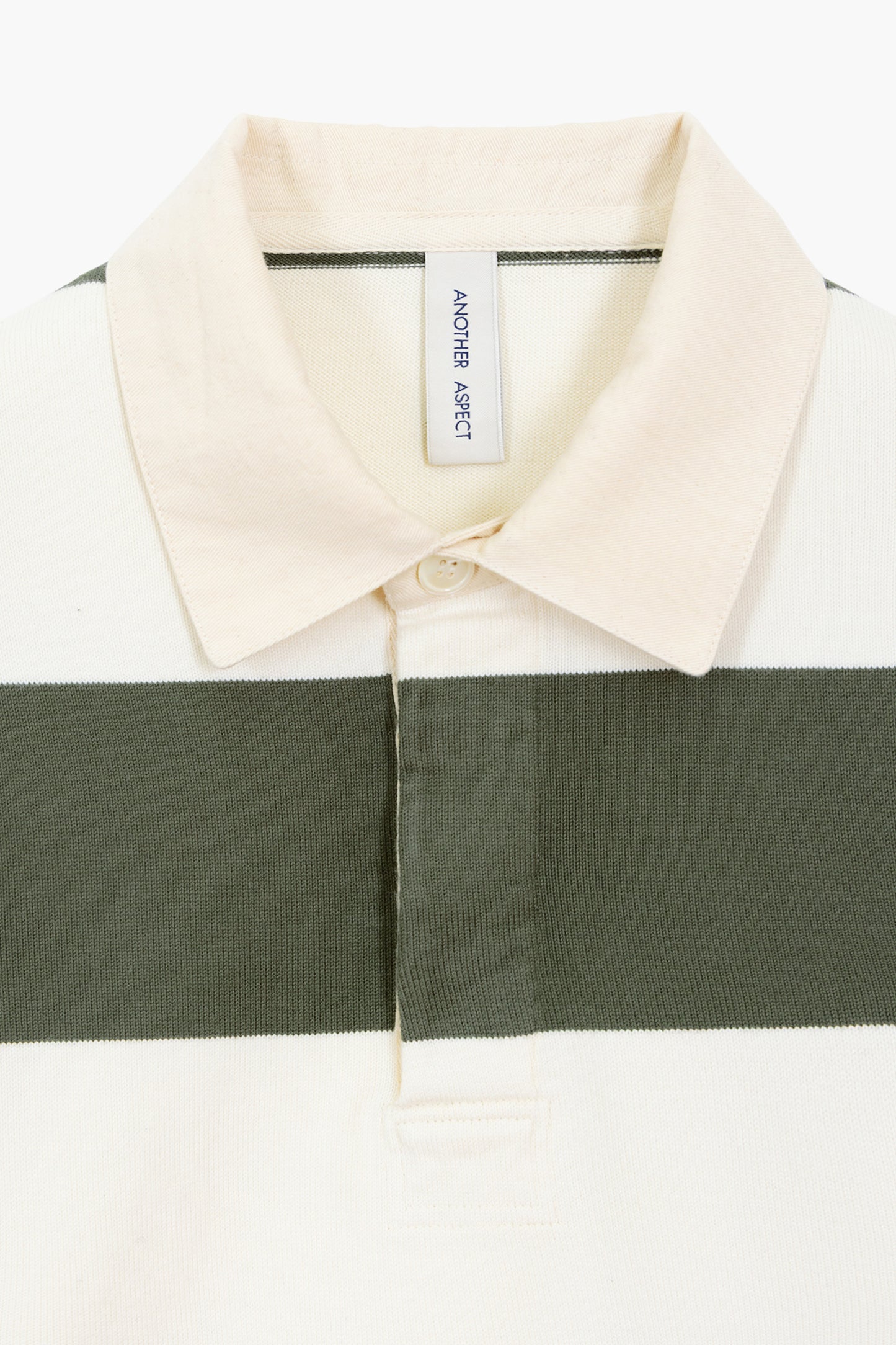 Another Rugby Polo Shirt – Green / Ecru