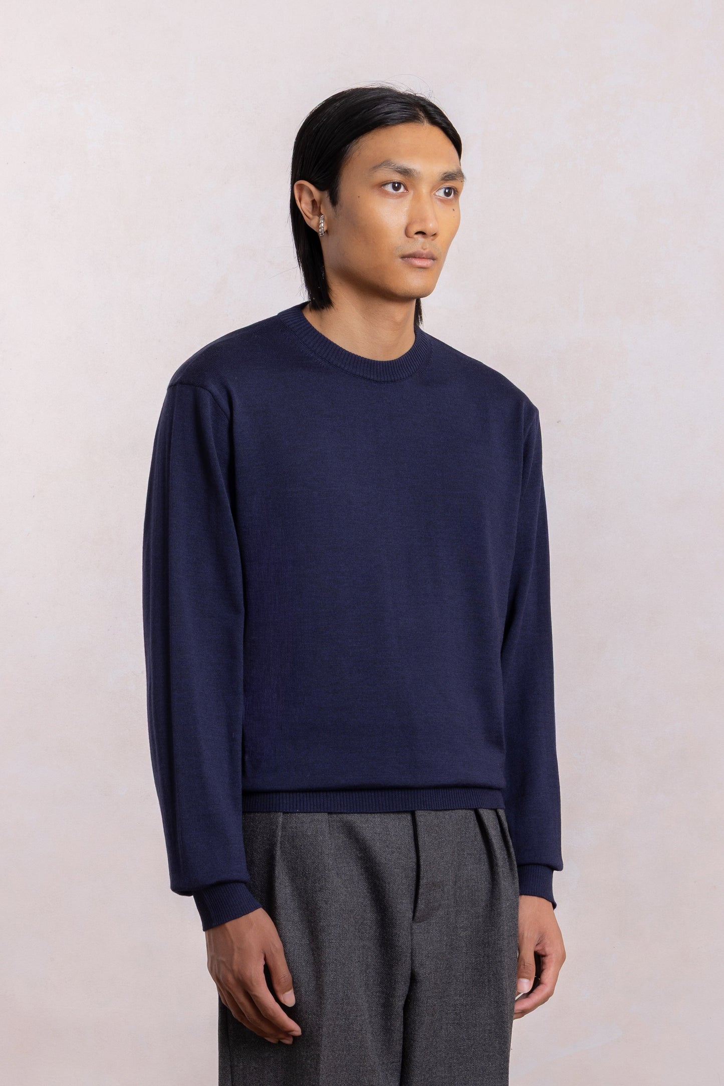 Another Sweater - Marineblauw
