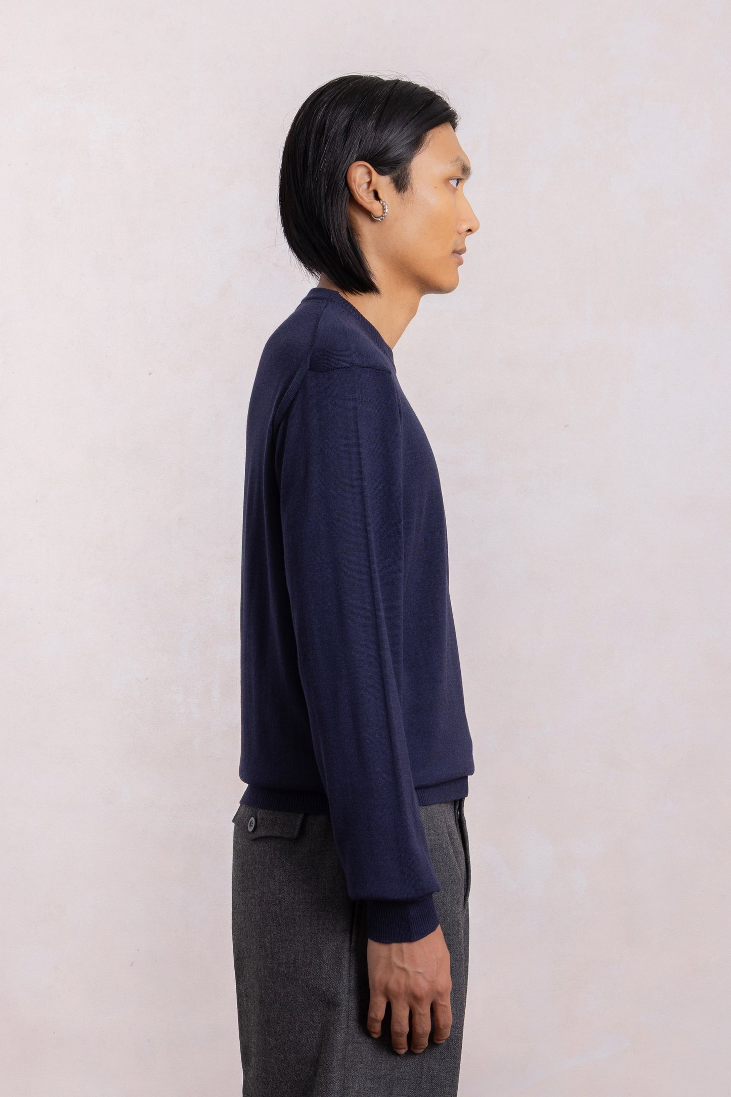 Another Sweater - Marineblauw