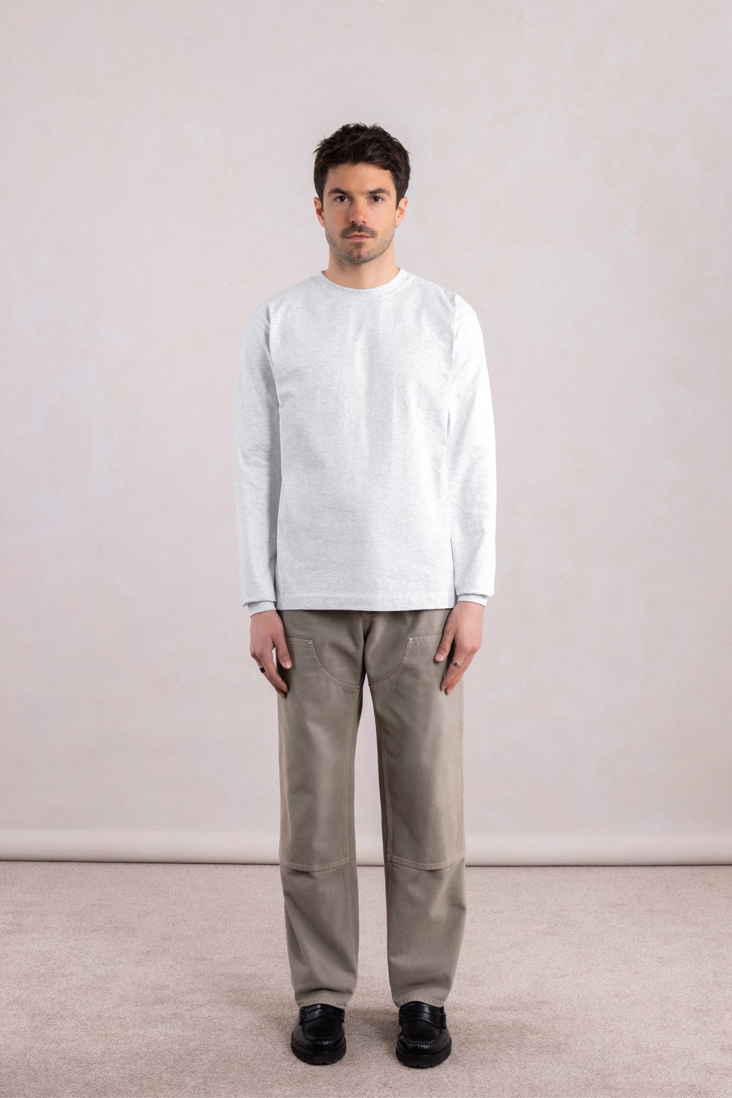 Max-weight t-shirt met lange mouwen - Heather grijs
