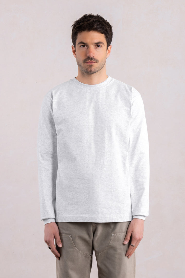 Max-weight long sleeve T-shirt - Heather Gray