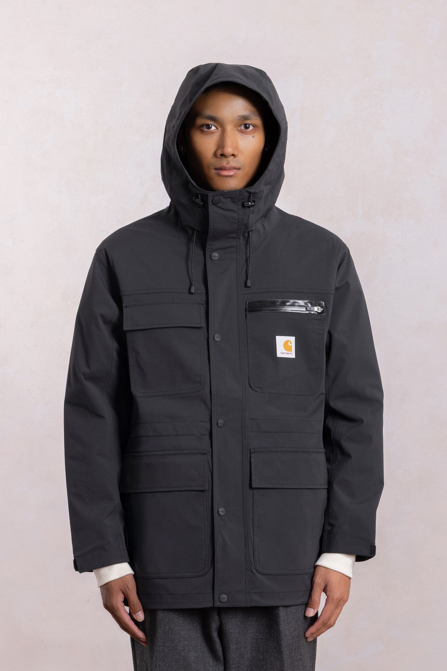 Bowden Jacket - Zwart nylon