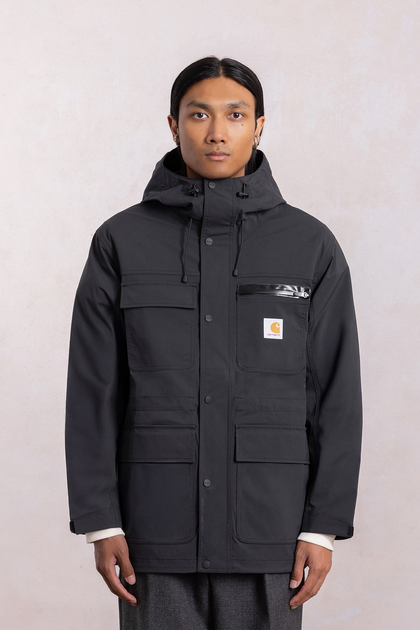 Bowden Jacket - Zwart nylon
