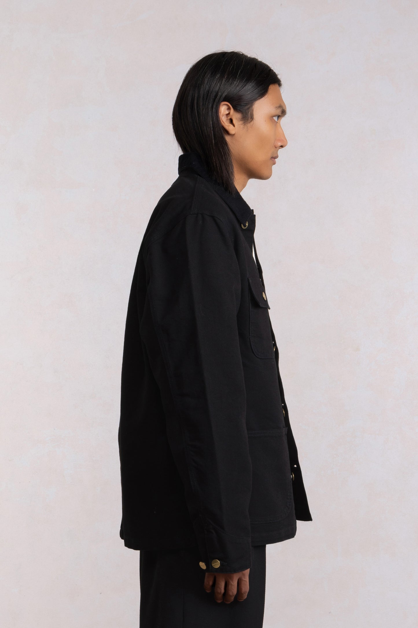 Michigan Coat - Dearborn Canvas Noir