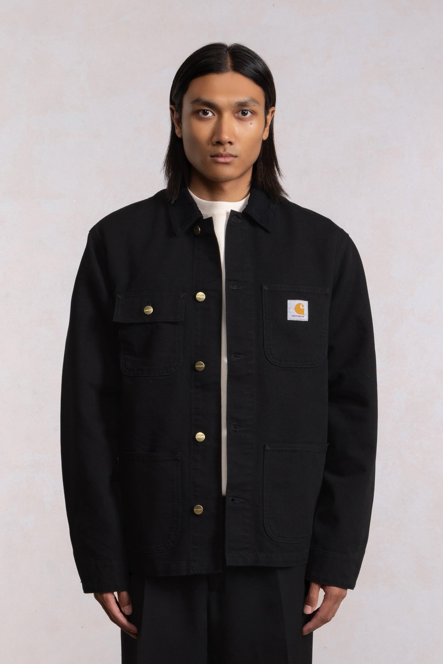 Michigan Coat - Dearborn Canvas Noir