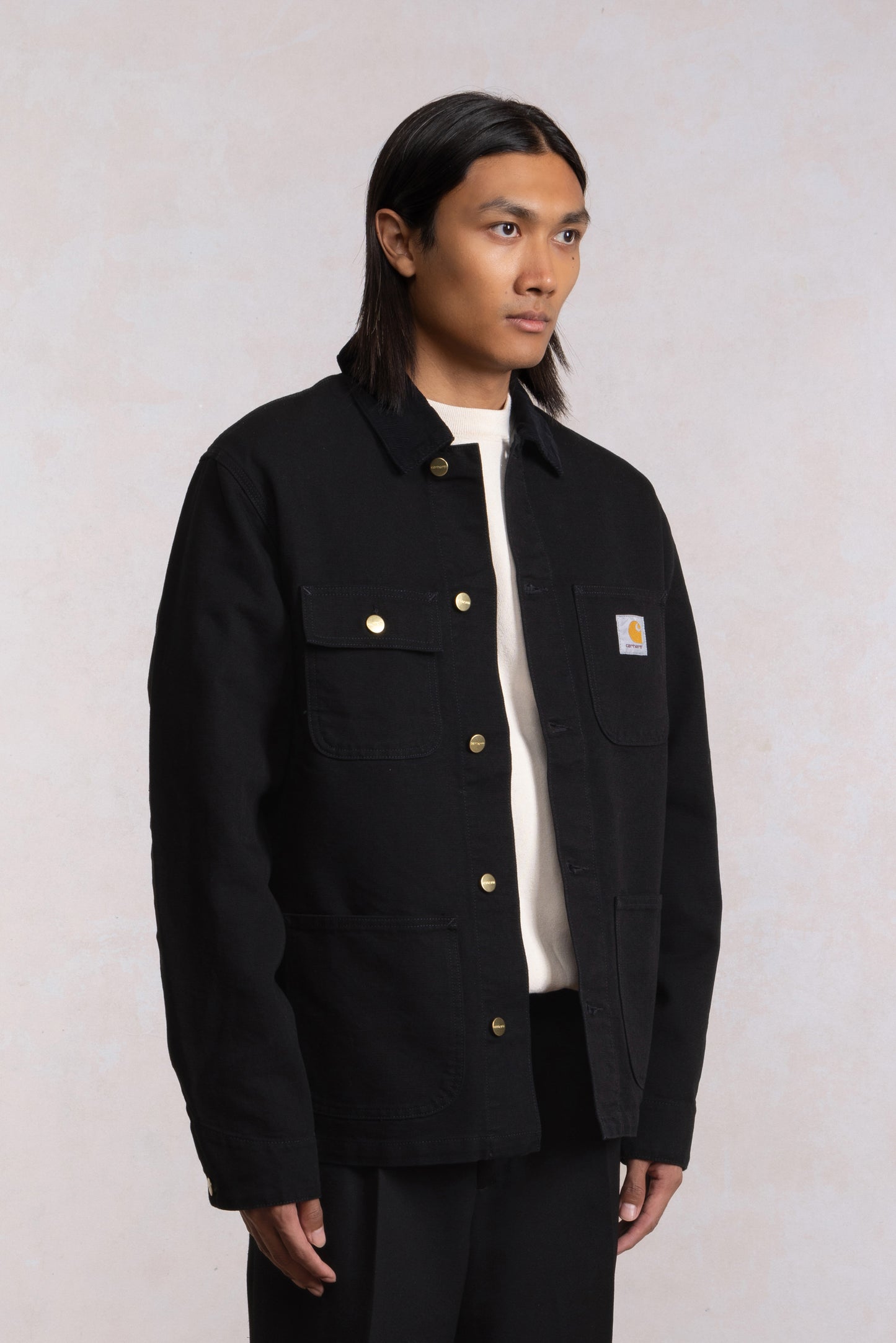 Michigan Coat - Dearborn Canvas Noir