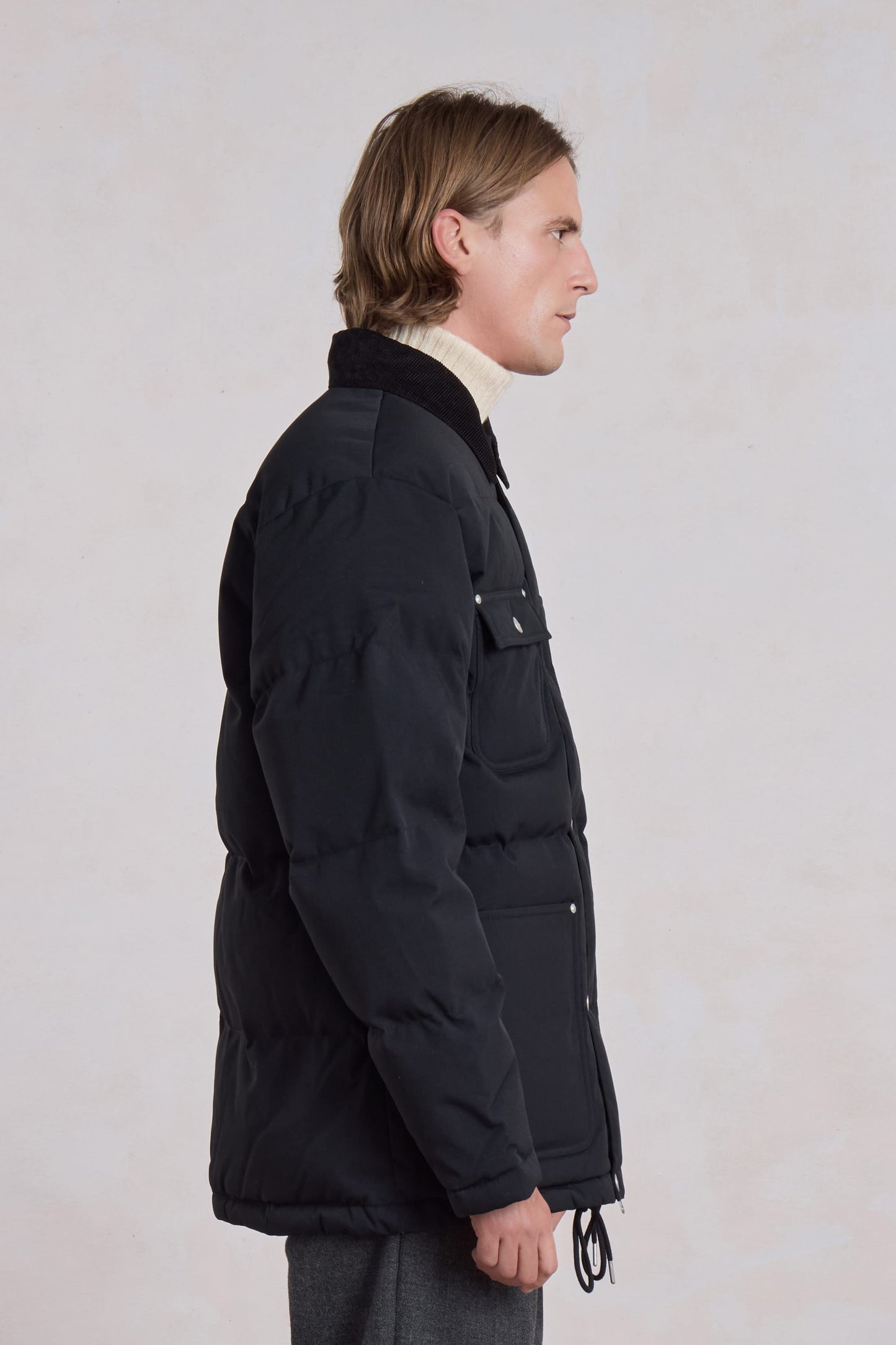 Rayler Jacket - Black Nylon