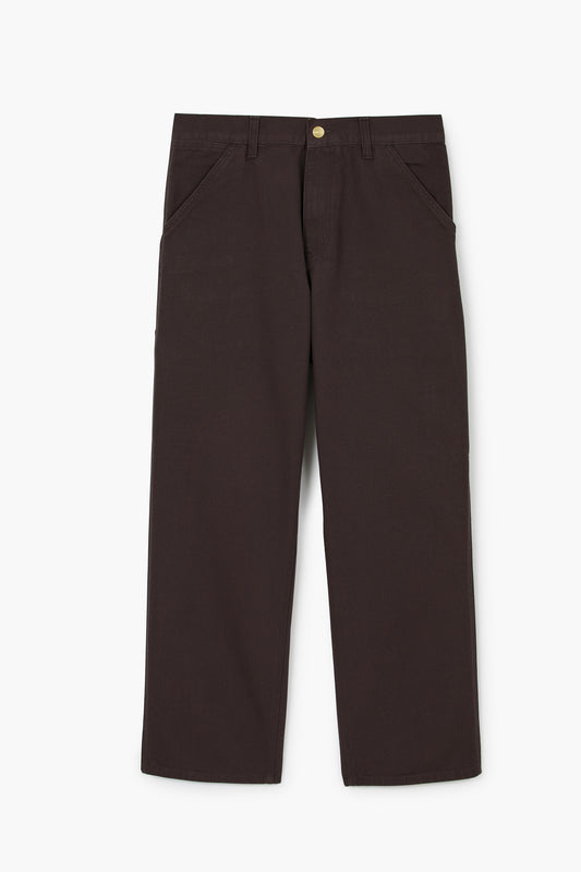 Single Knee Pant - Dearborn Canvas Tobacco Rinced