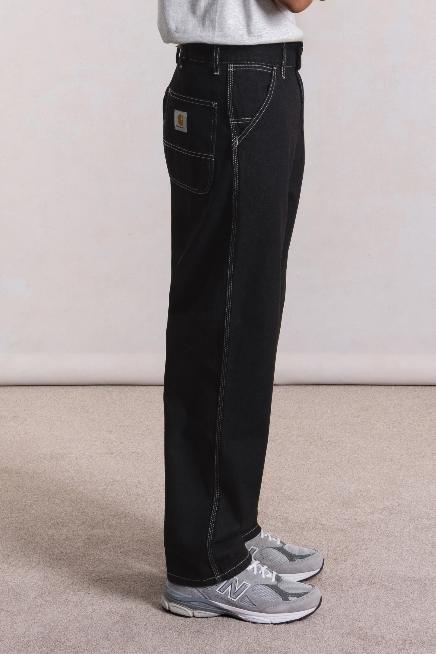 Simple pant - Denim noir one wash
