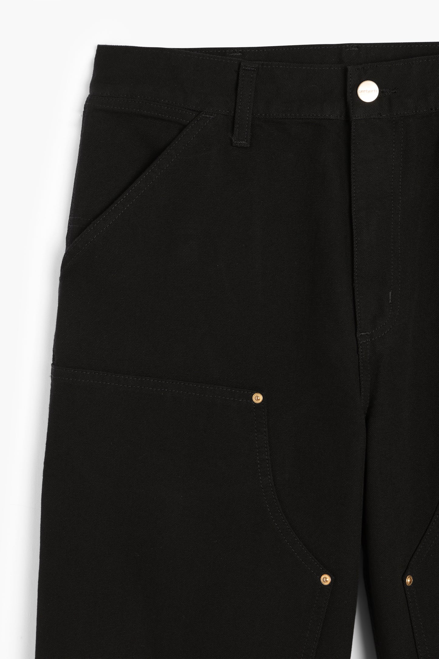 Double Knee Pant - Dearborn Canvas Noir