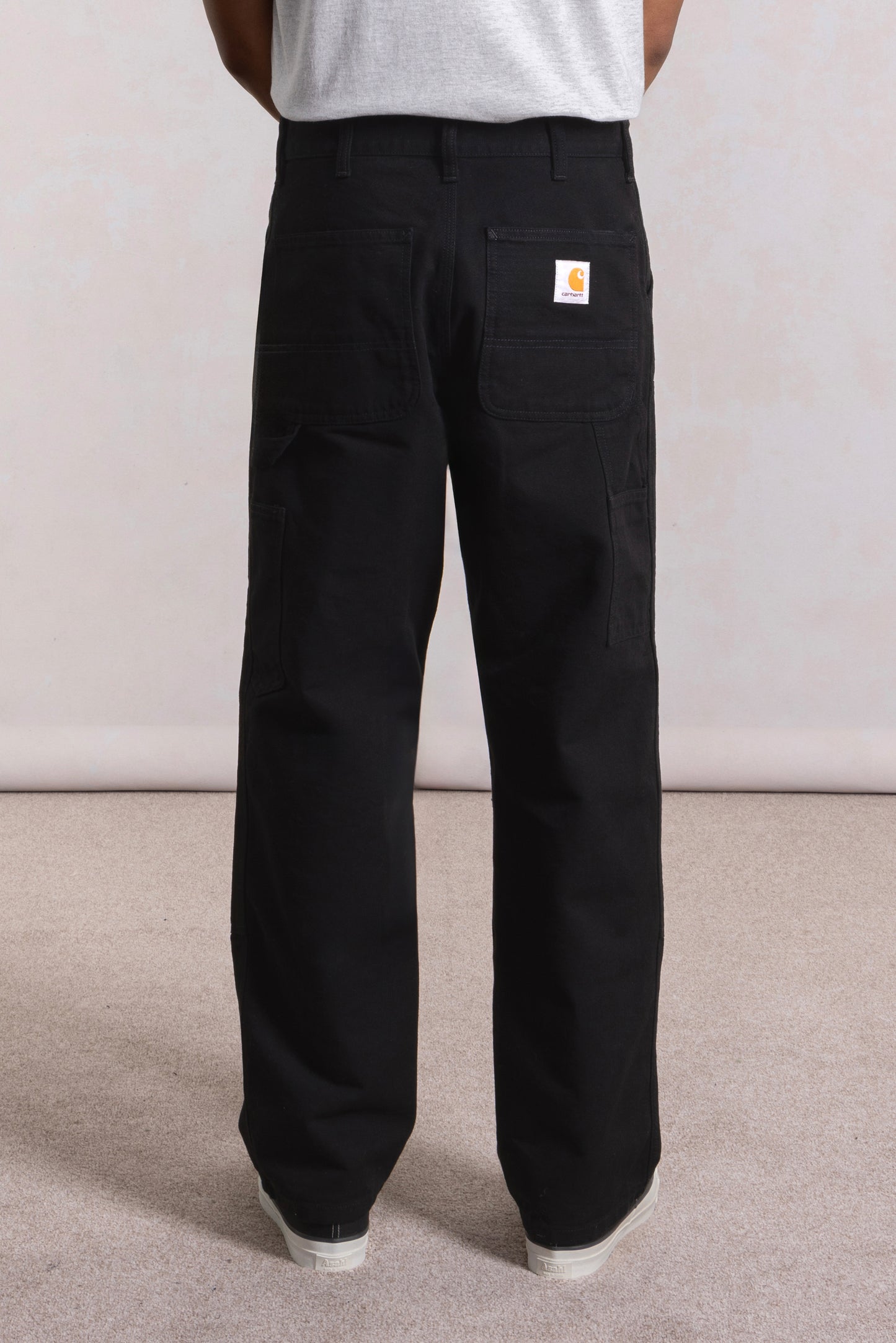 Double Knee Pant - Dearborn Canvas Noir