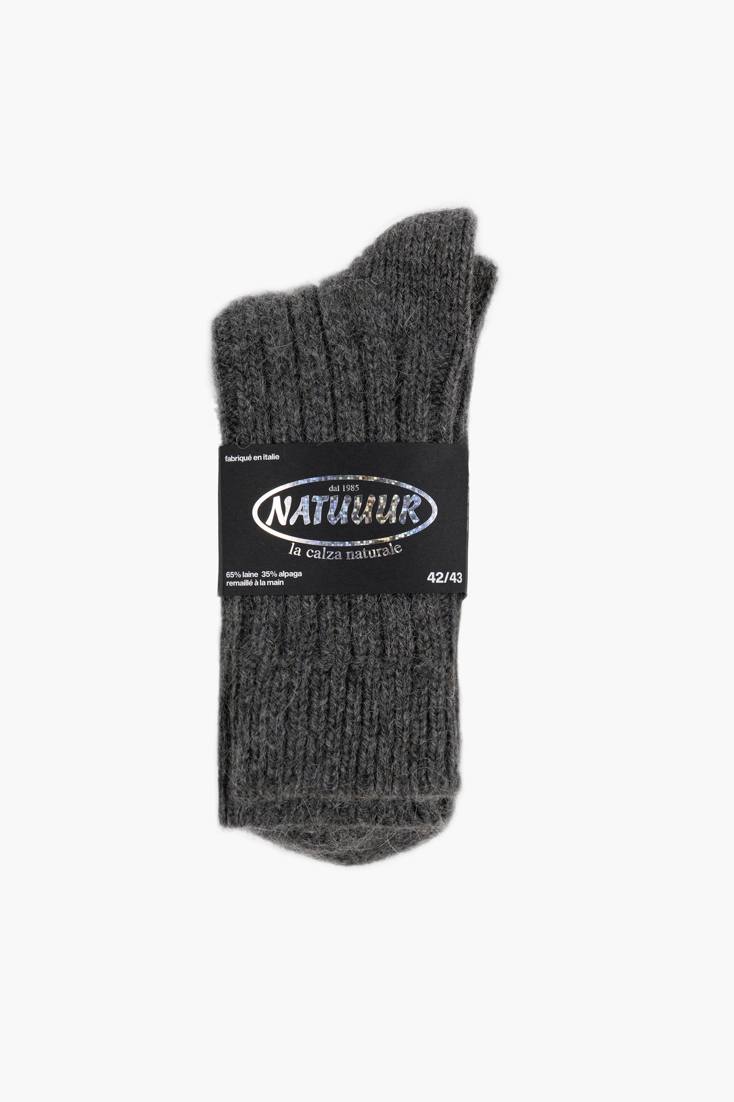 Chaussettes Laine/Alpaga - Gris