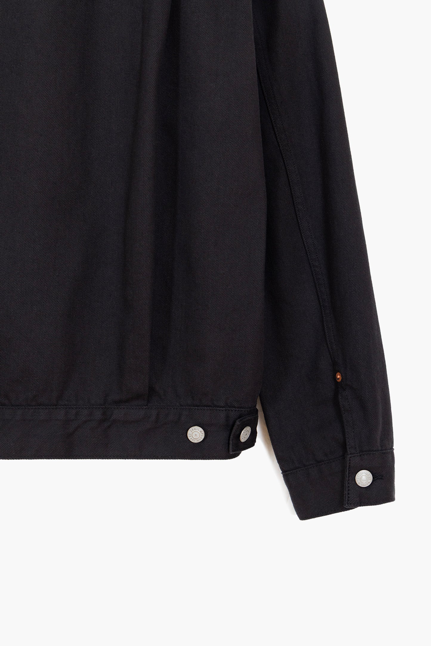 Type II Truckerjack 'Pioneer Jacket' - Zwart Selvedge Denim