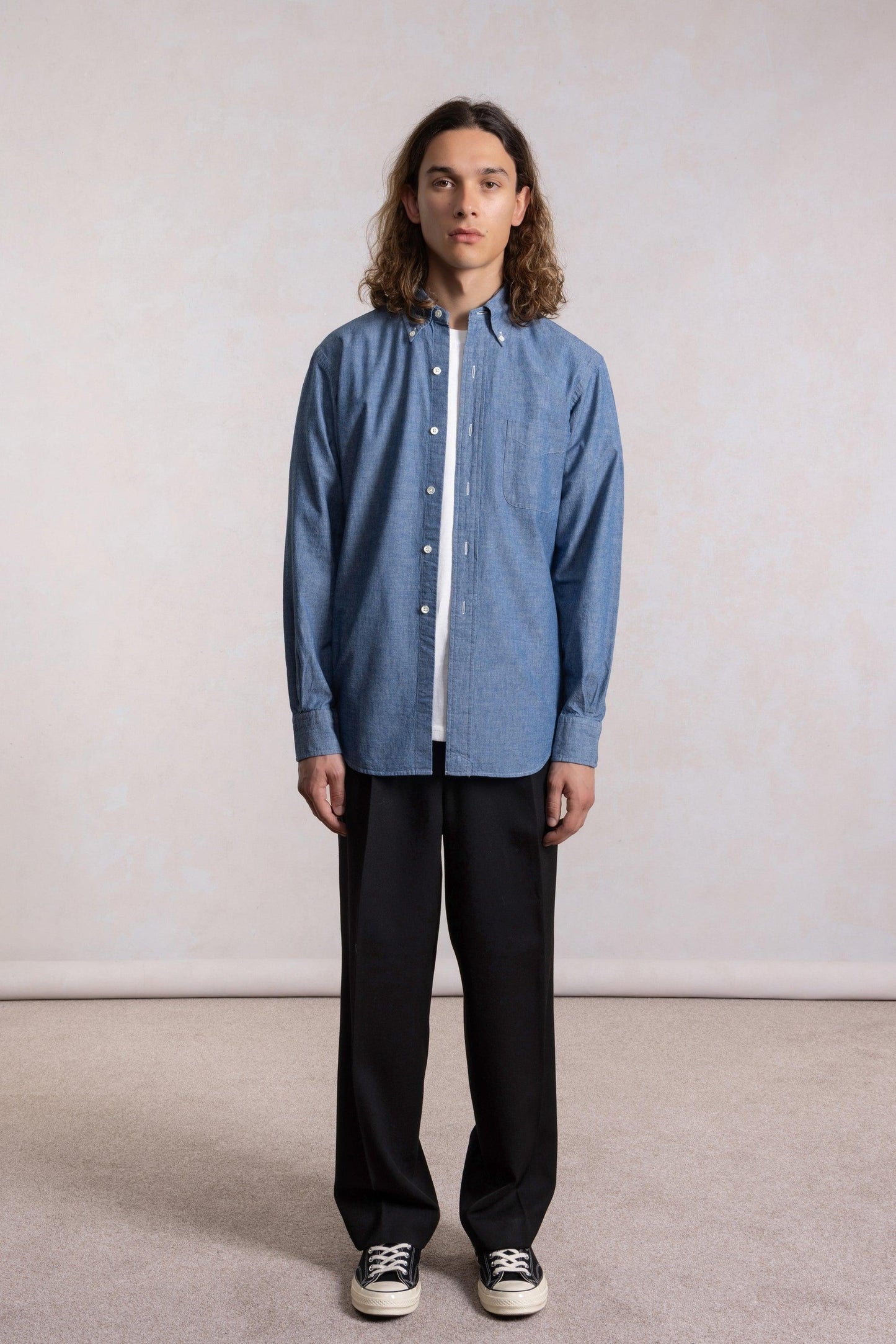 'Vintage Ivy' Shirt - Chambray