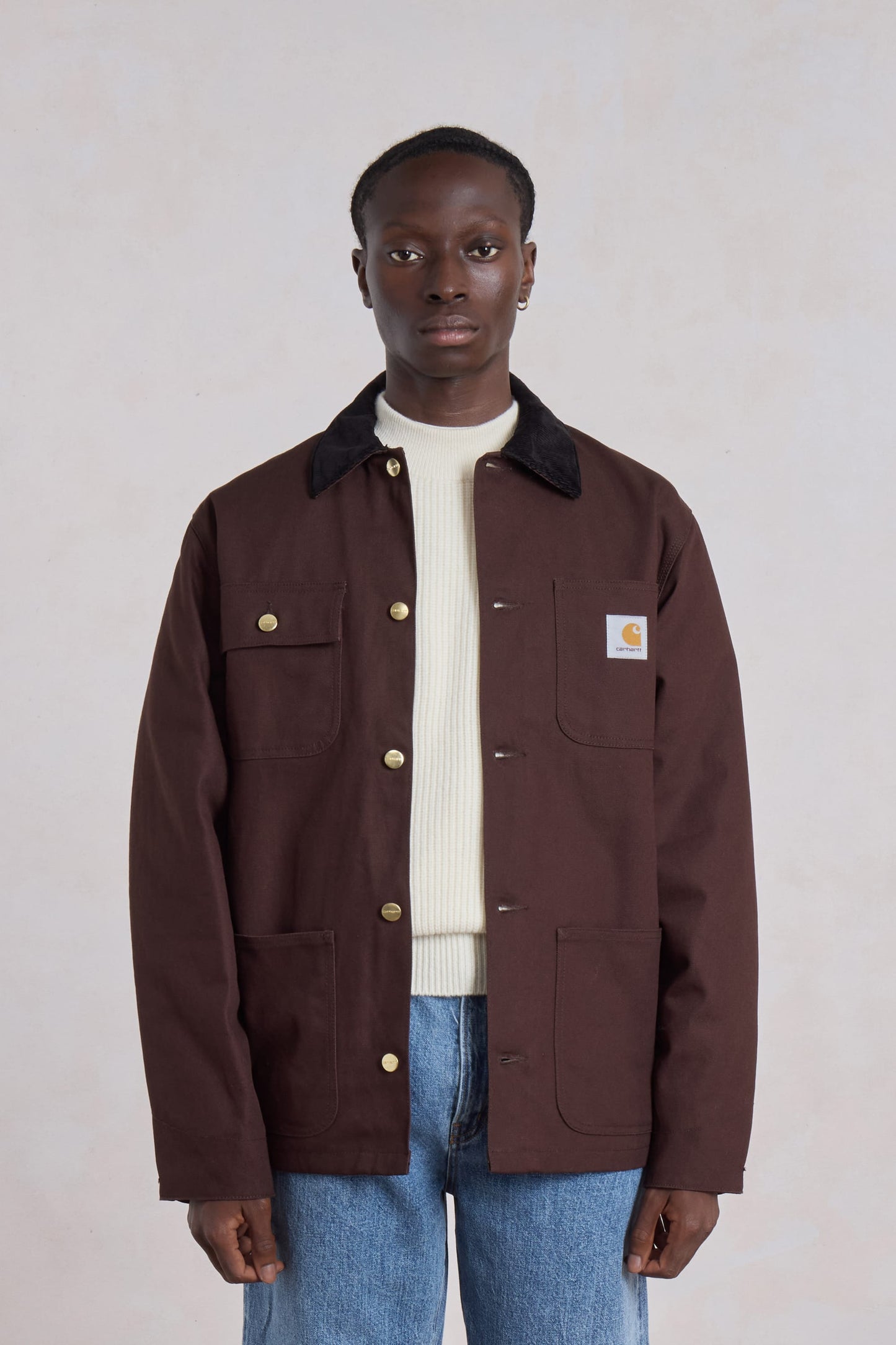 Michigan Coat - Tobacco / Black rigid