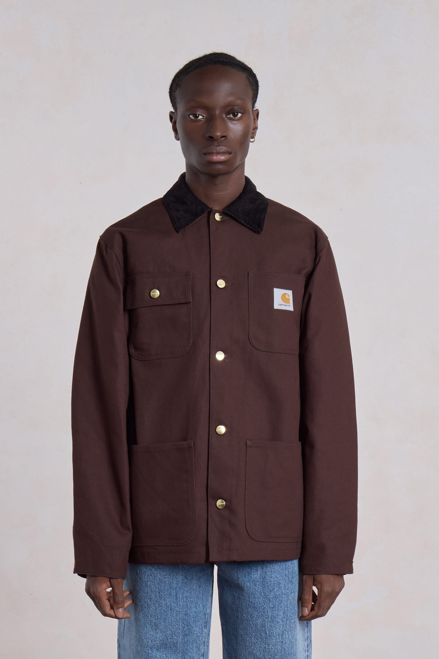 Michigan Coat - Tobacco / Black rigid