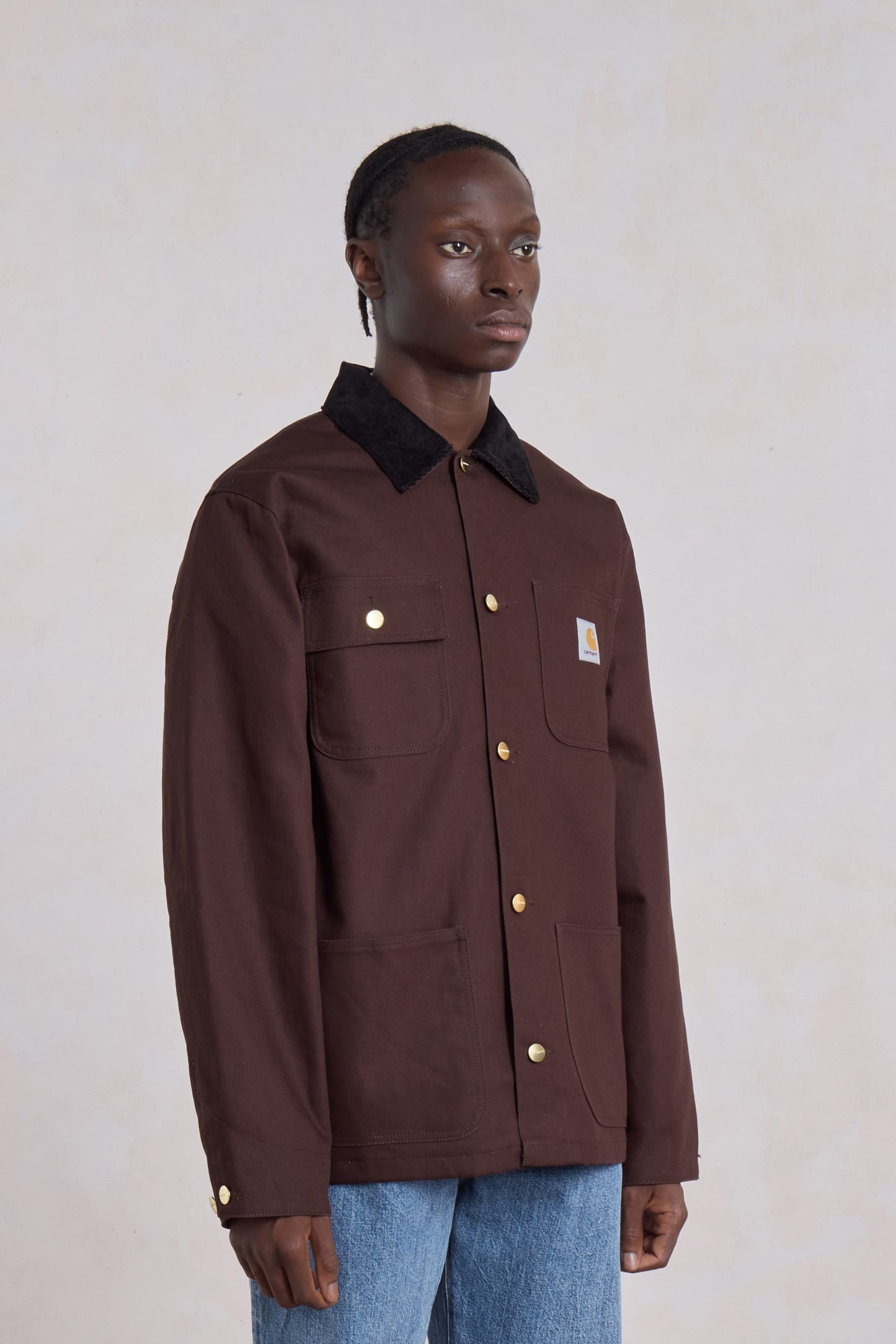 Michigan Coat - Tobacco / Black rigid