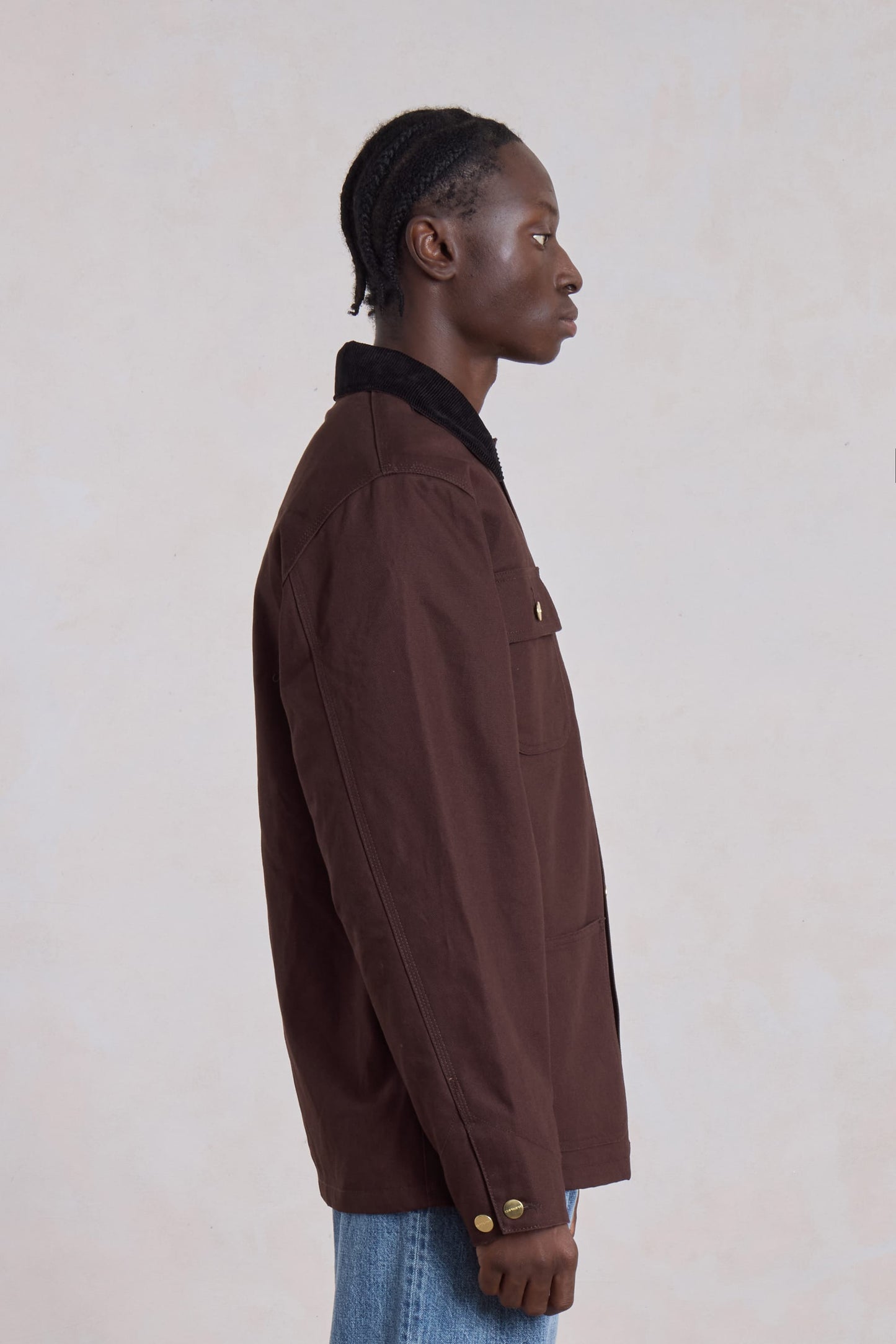 Michigan Coat - Tobacco / Black rigid