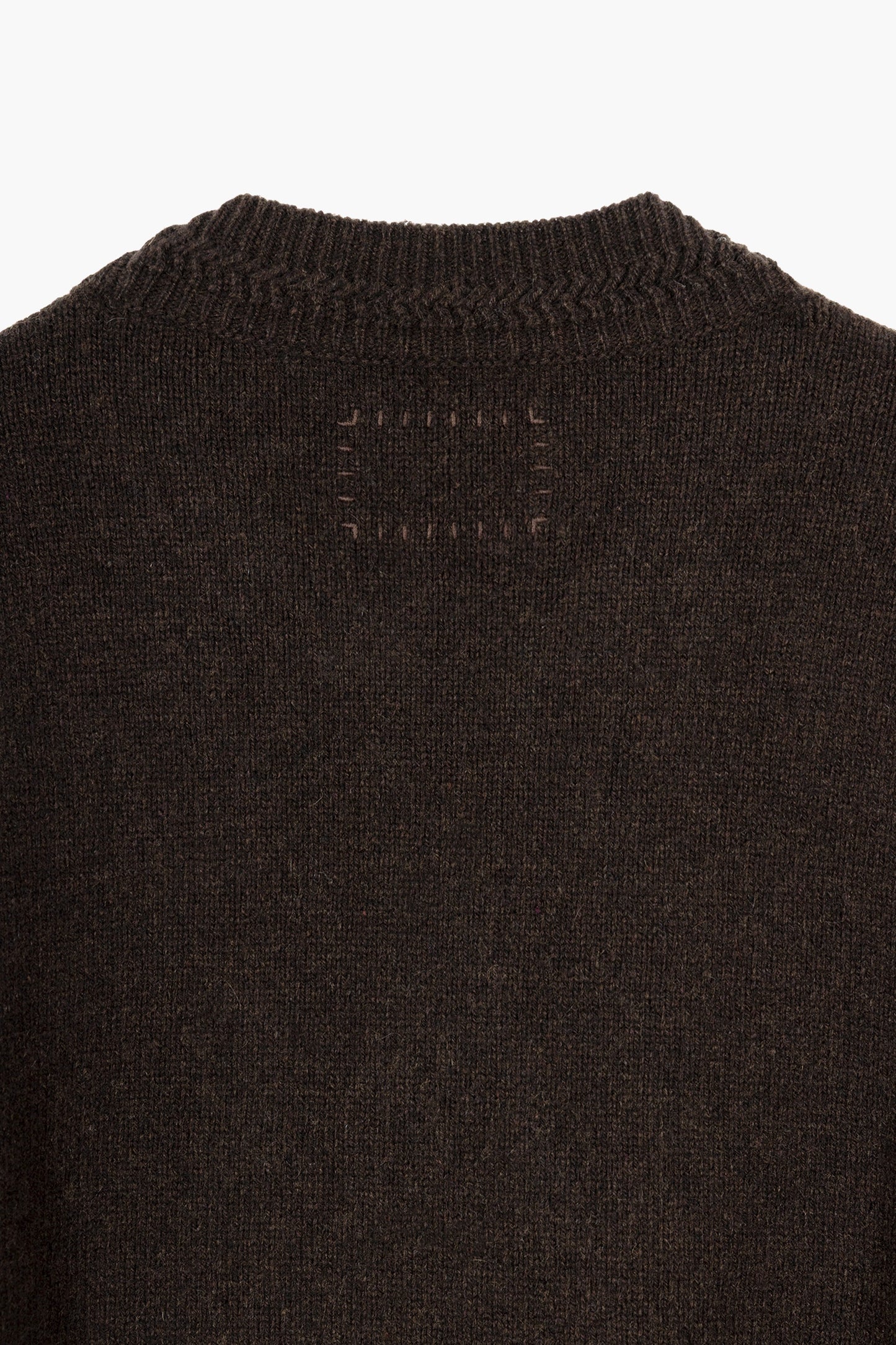 Relaxed Cashmere Crewneck - Marron