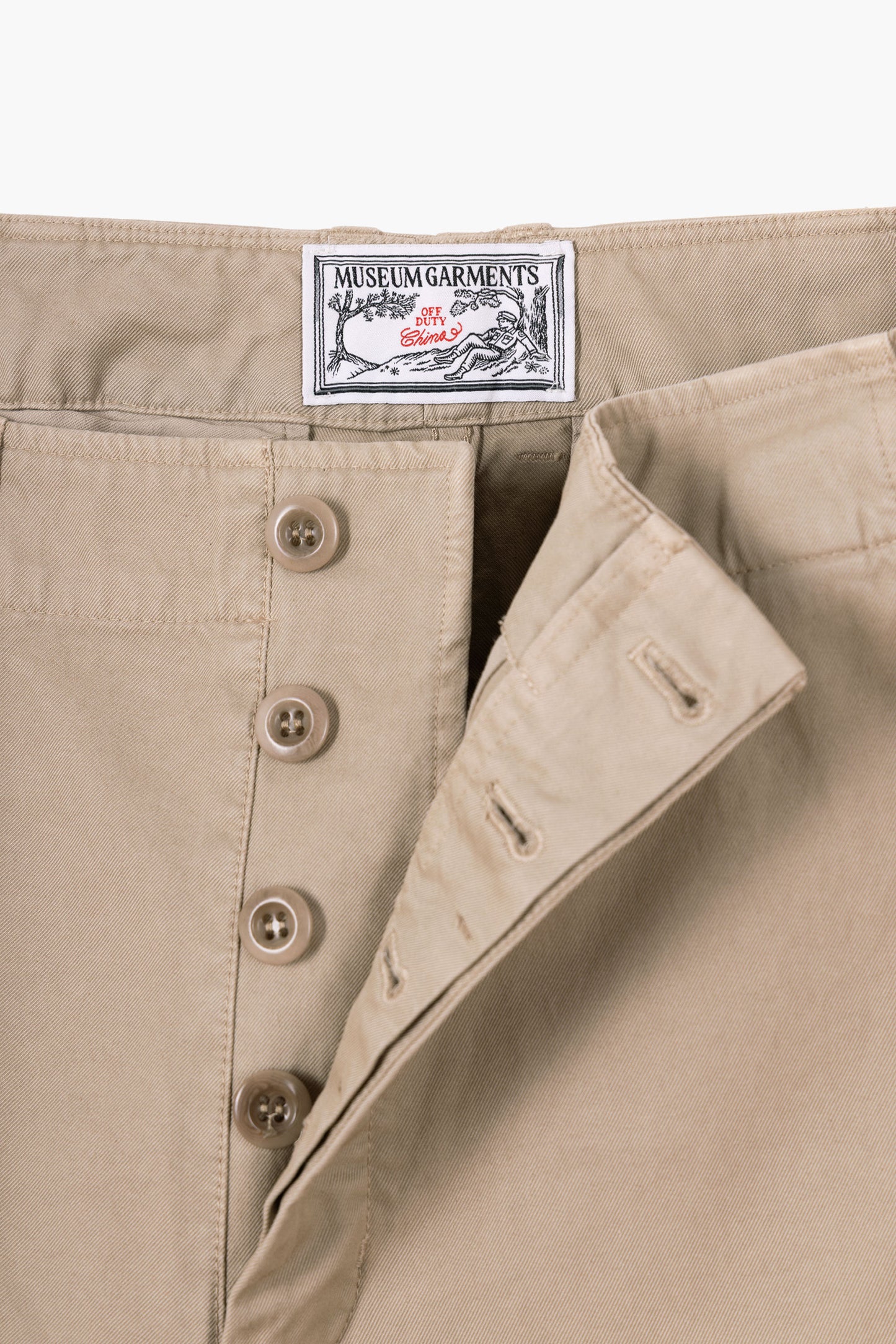 Off-duty Chino - Beige
