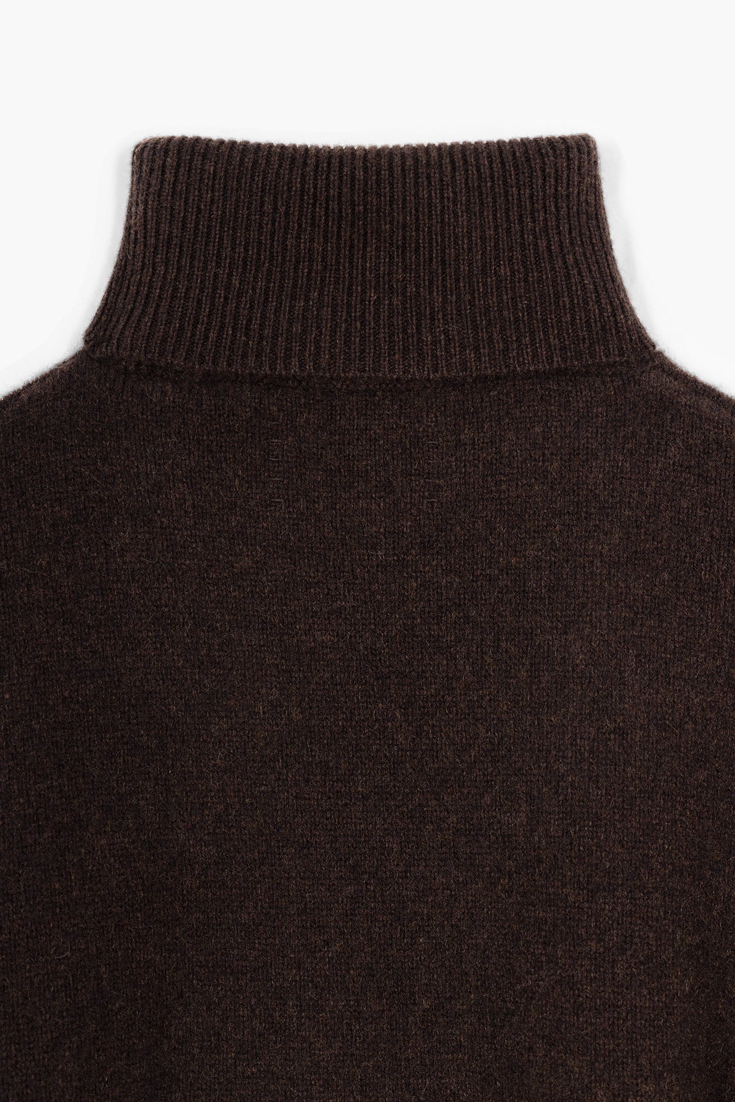 Relaxed Cashmere Turtleneck - Marron