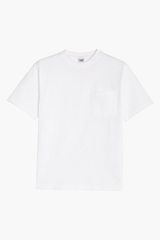 Max-weight pocket t-shirt - Wit