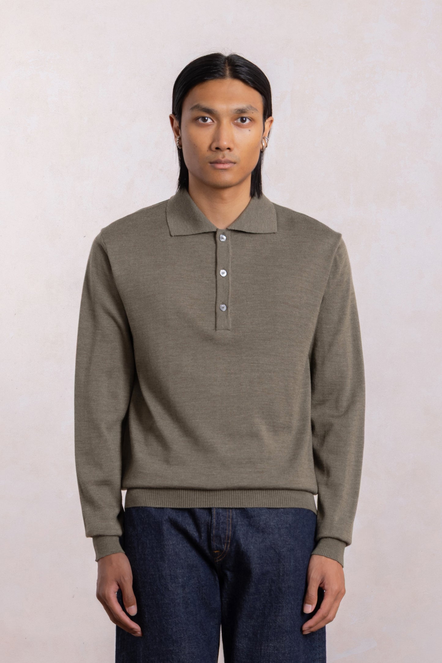 Another Polo Shirt – Olijfgroen