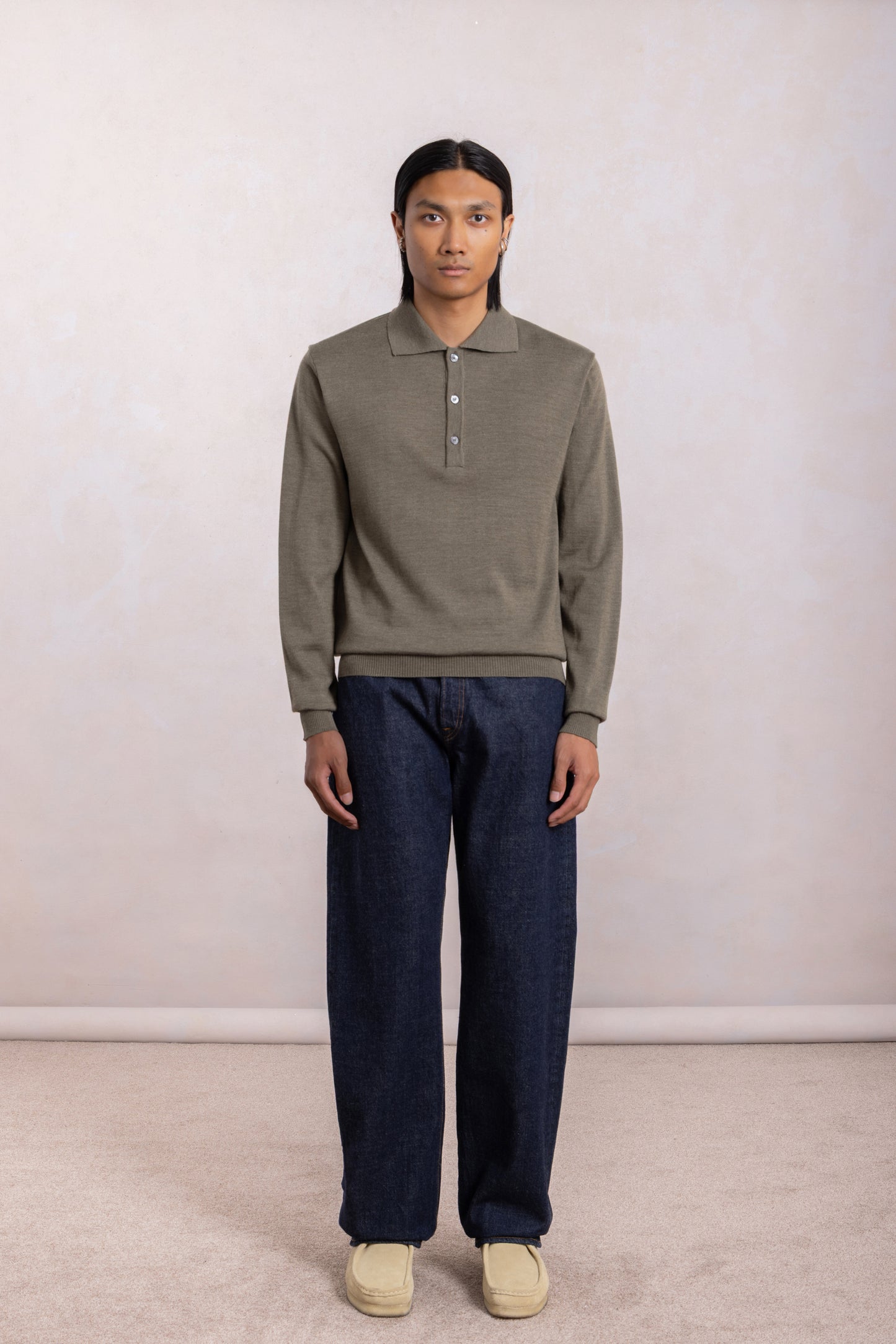 Another Polo Shirt – Olijfgroen