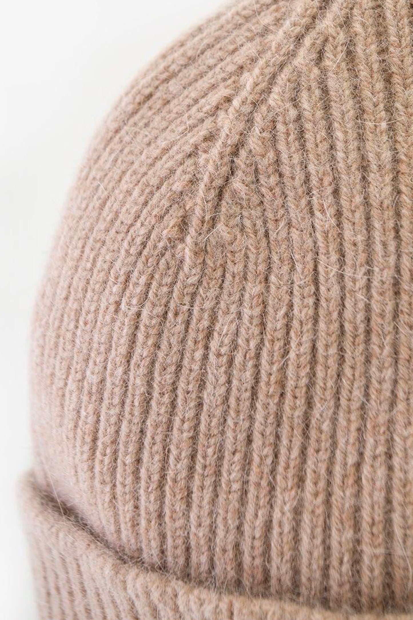 Bonnet en laine - Camel