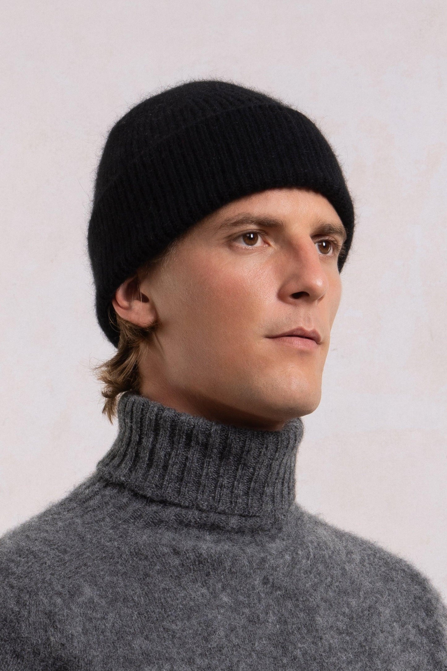 Wool Beanie - Black