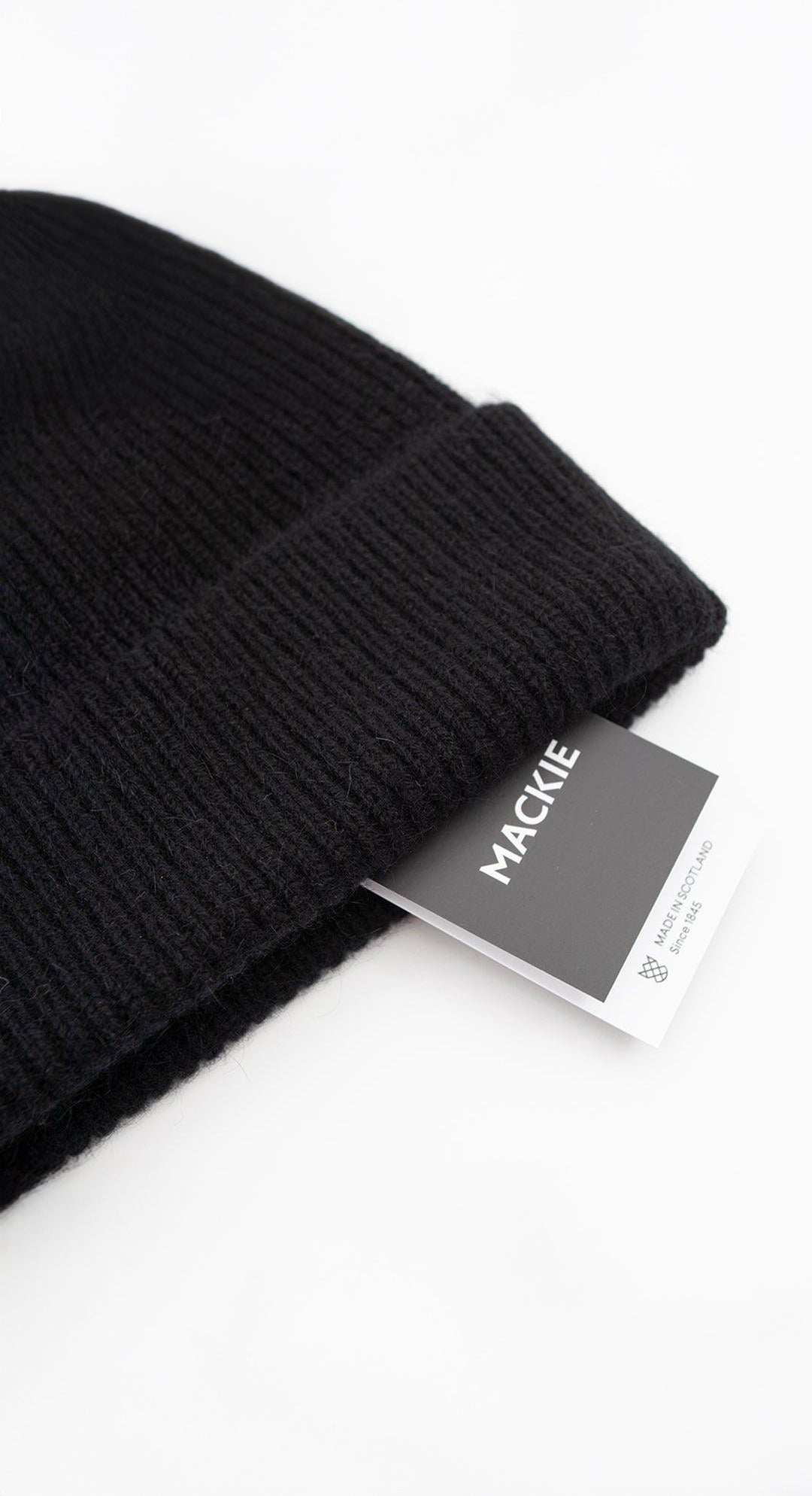 Wool Beanie - Black