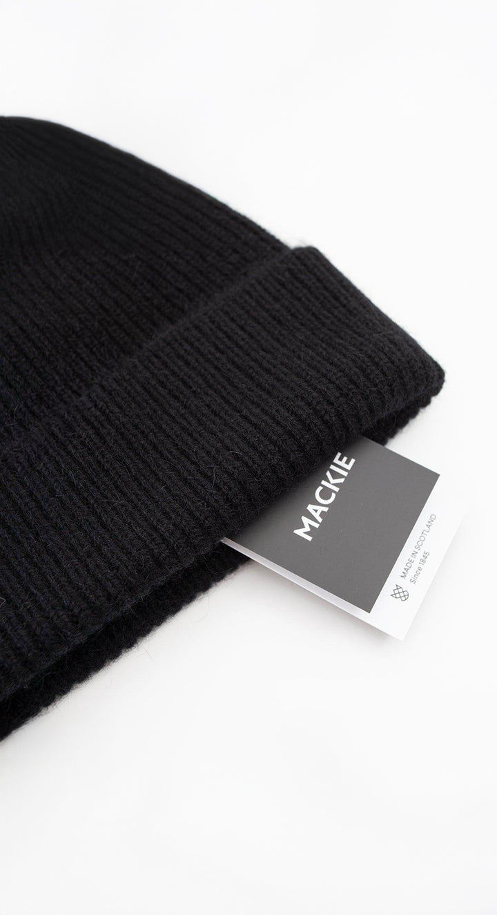 Wool Beanie - Black