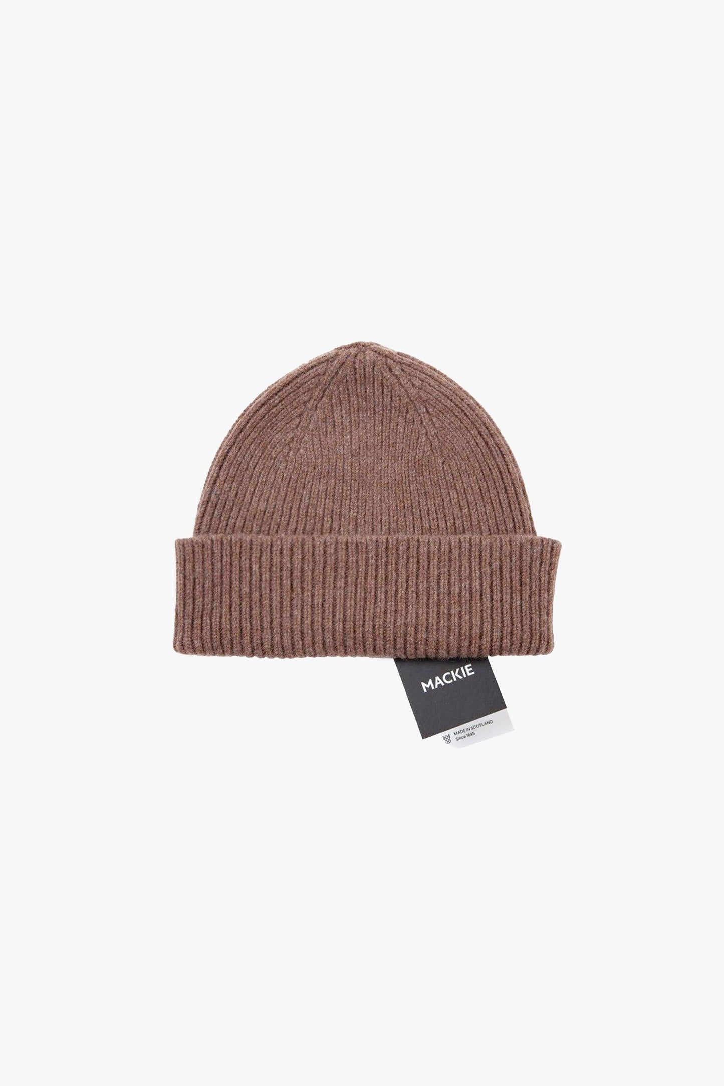 Wool Beanie - Brown