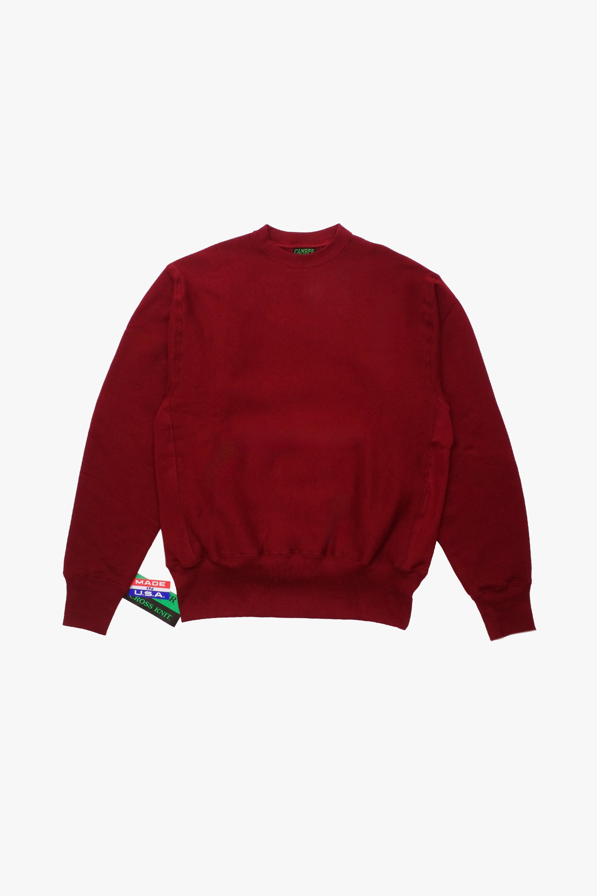 Sweatshirt Crewneck Max-weight - Bordeaux