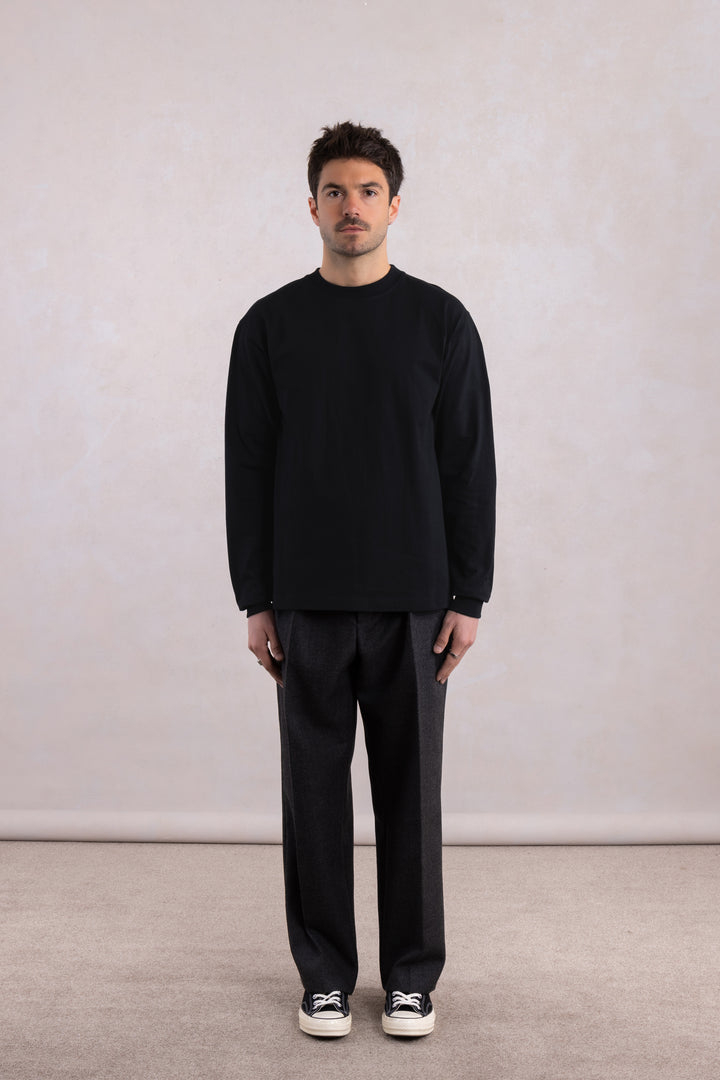 Max-weight long sleeve T-shirt - Black