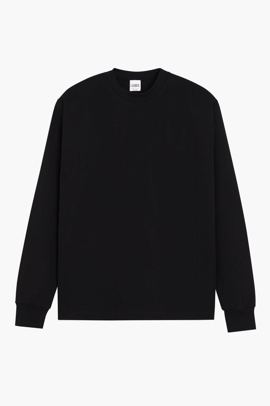 T-shirt Max-weight manches longues - Noir