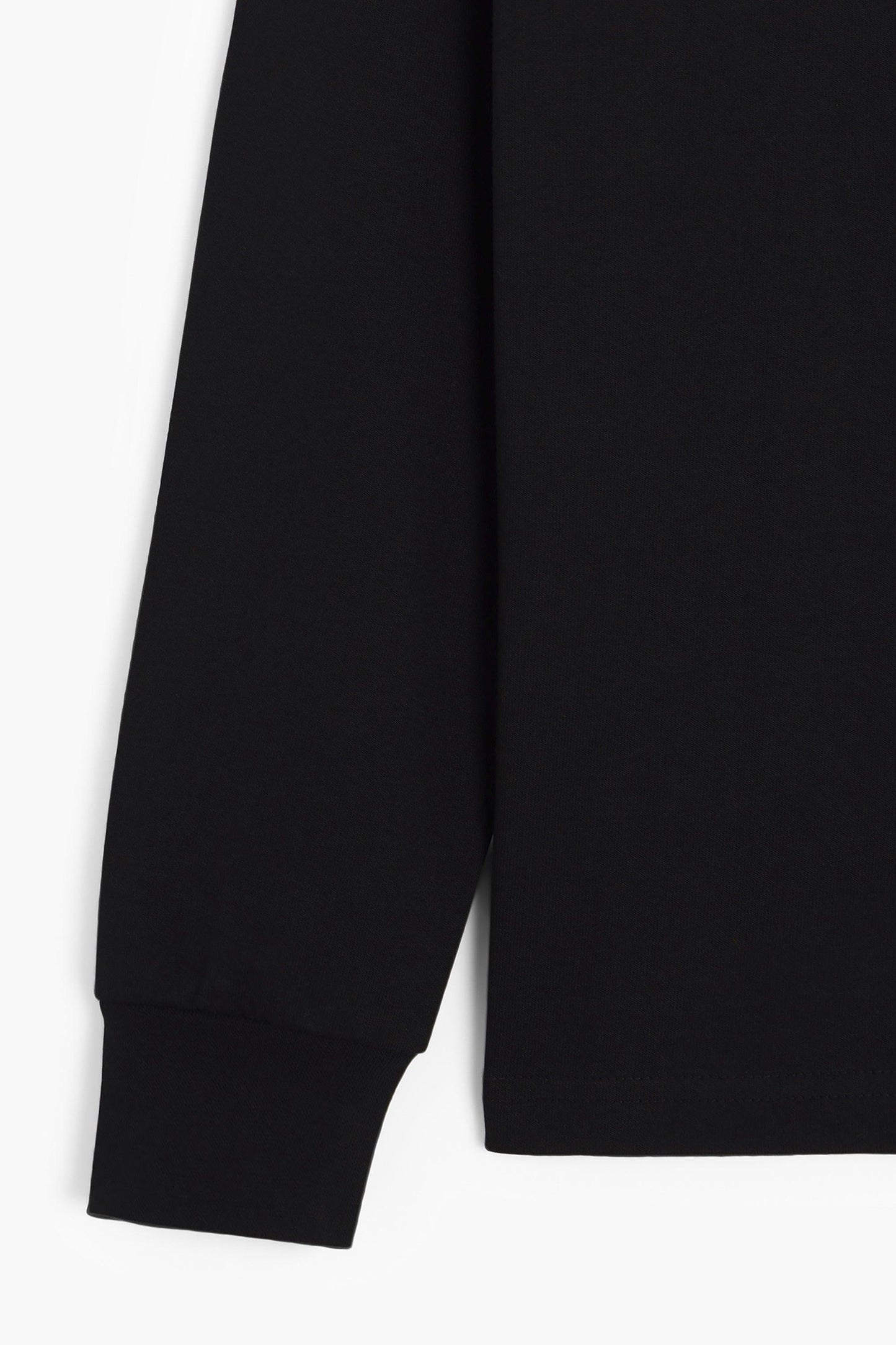 T-shirt Max-weight manches longues - Noir