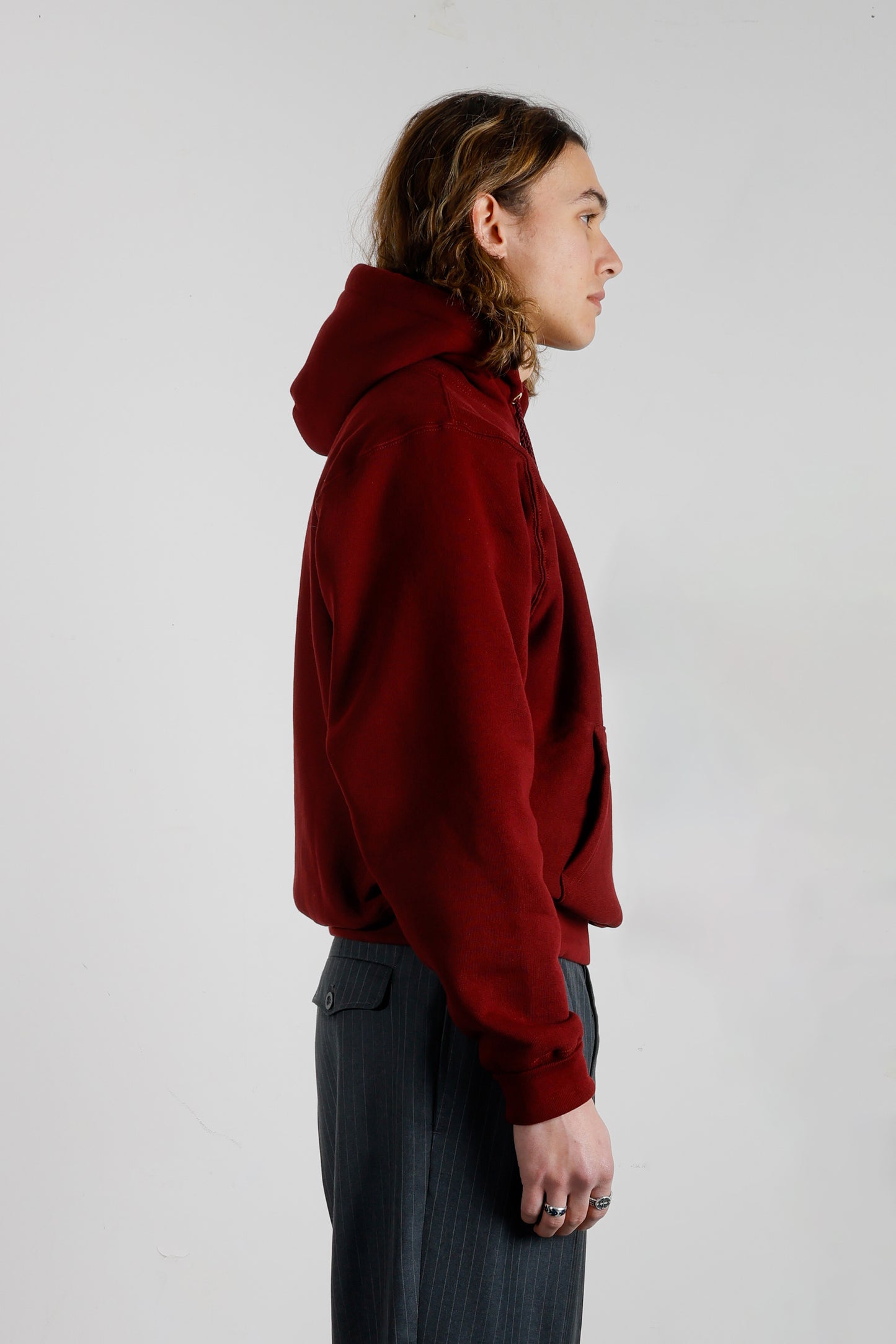 Hoodie Max-weight - Bordeaux