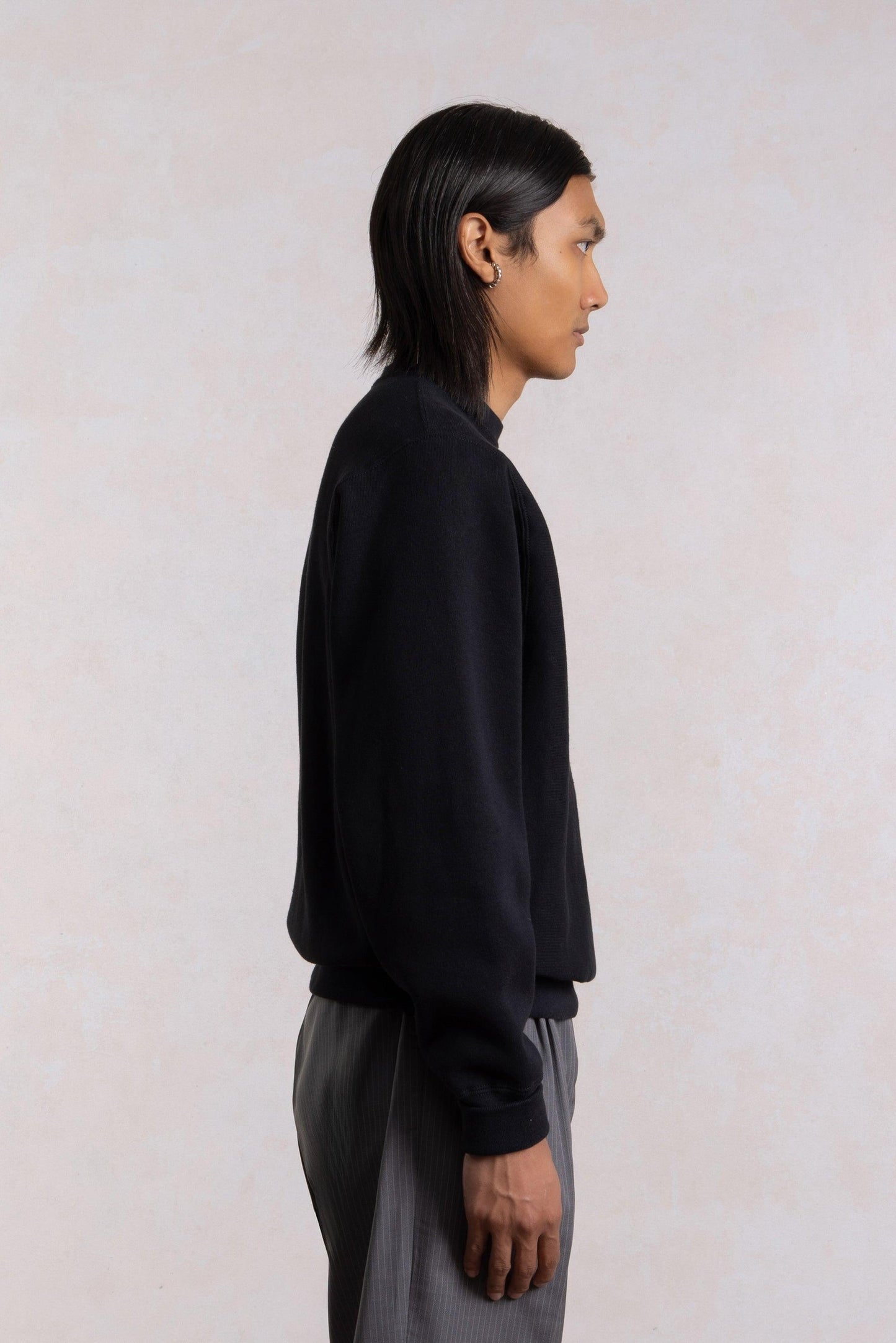 Max-weight Crewneck Sweatshirt - Zwart
