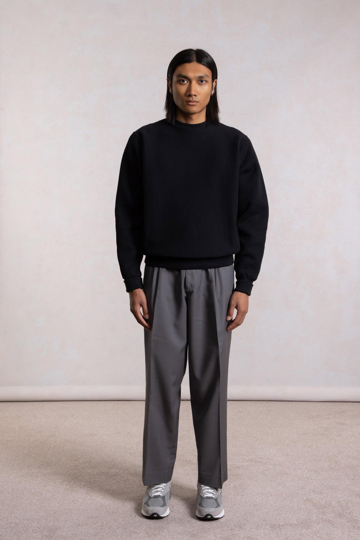 Max-weight Crewneck Sweatshirt - Zwart