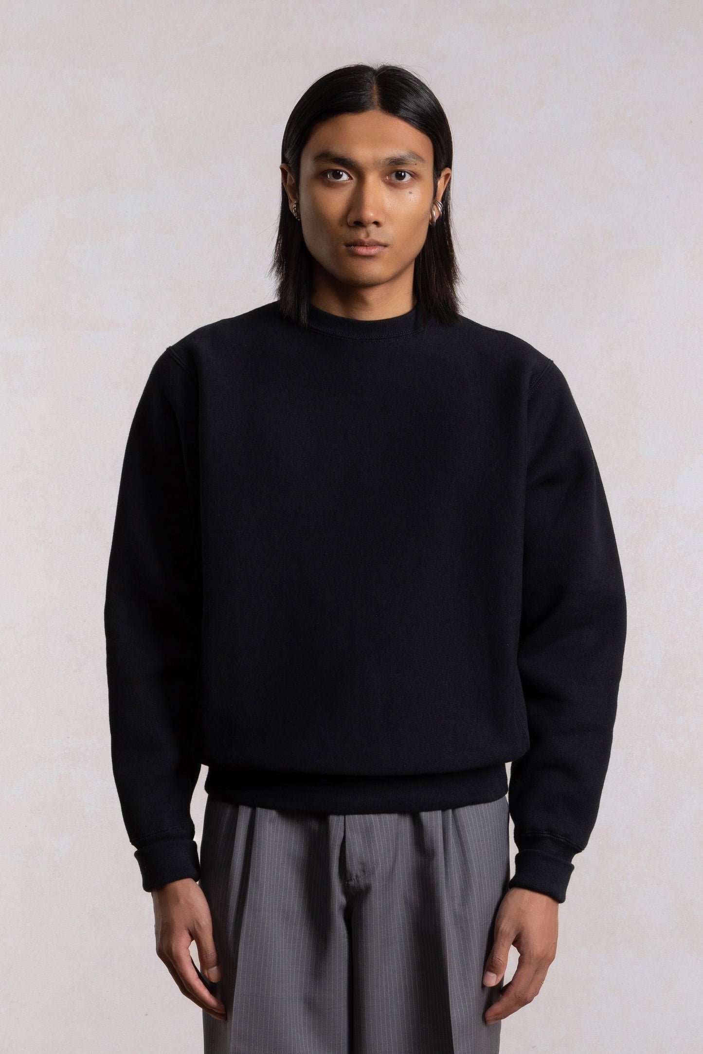 Max-weight Crewneck Sweatshirt - Zwart