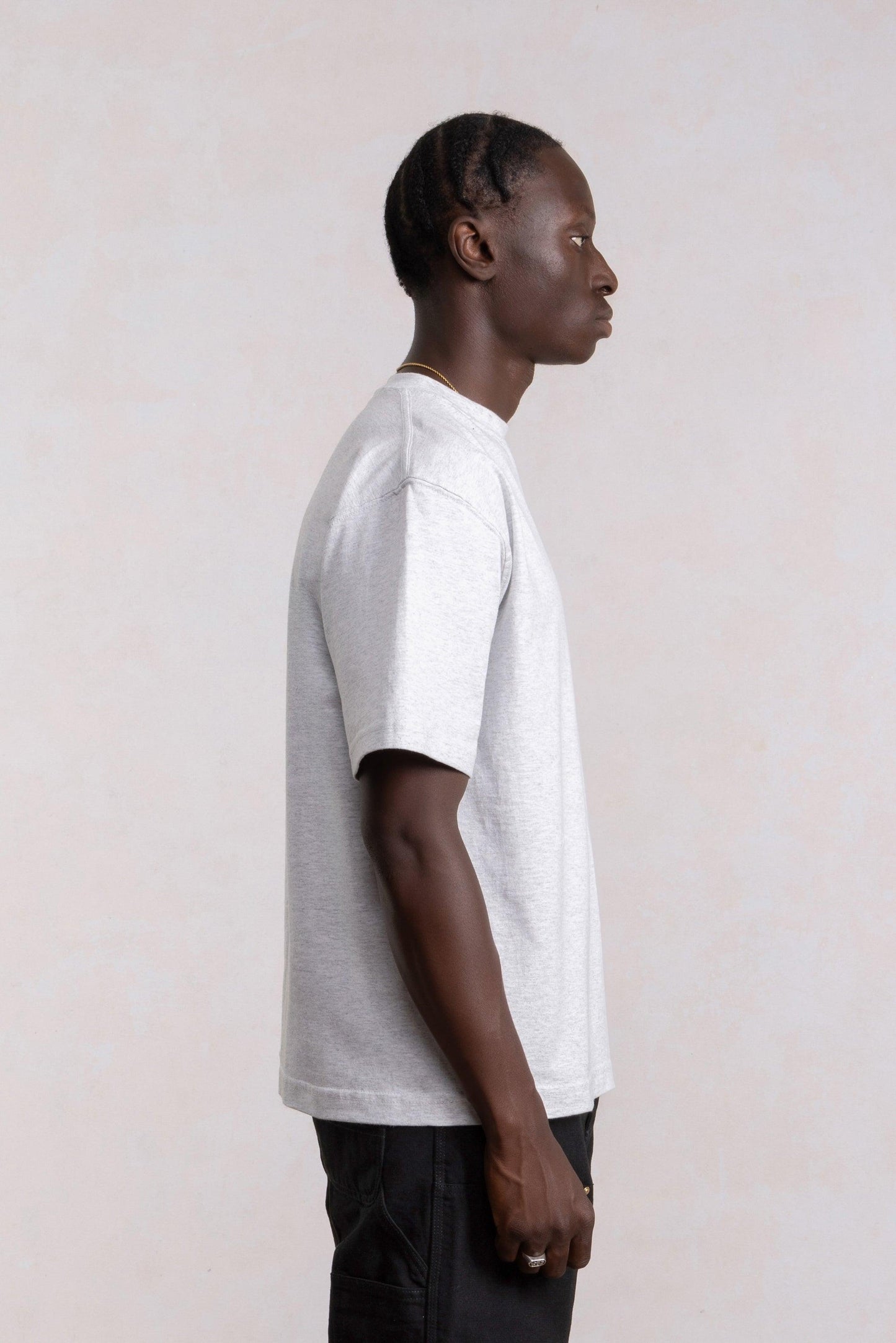 Max-gewicht T-shirt - Heather Gray