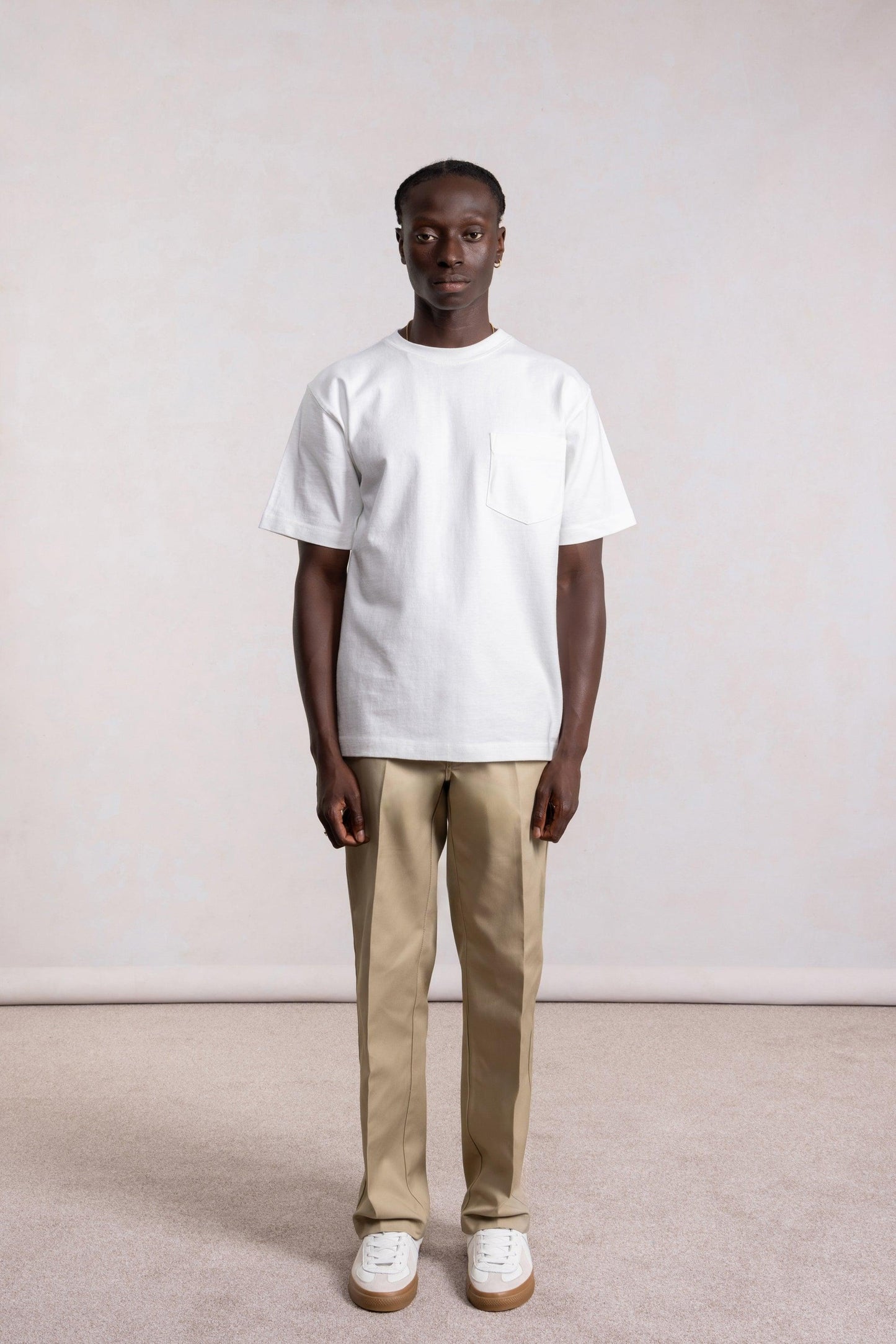 Max-weight pocket t-shirt - Wit