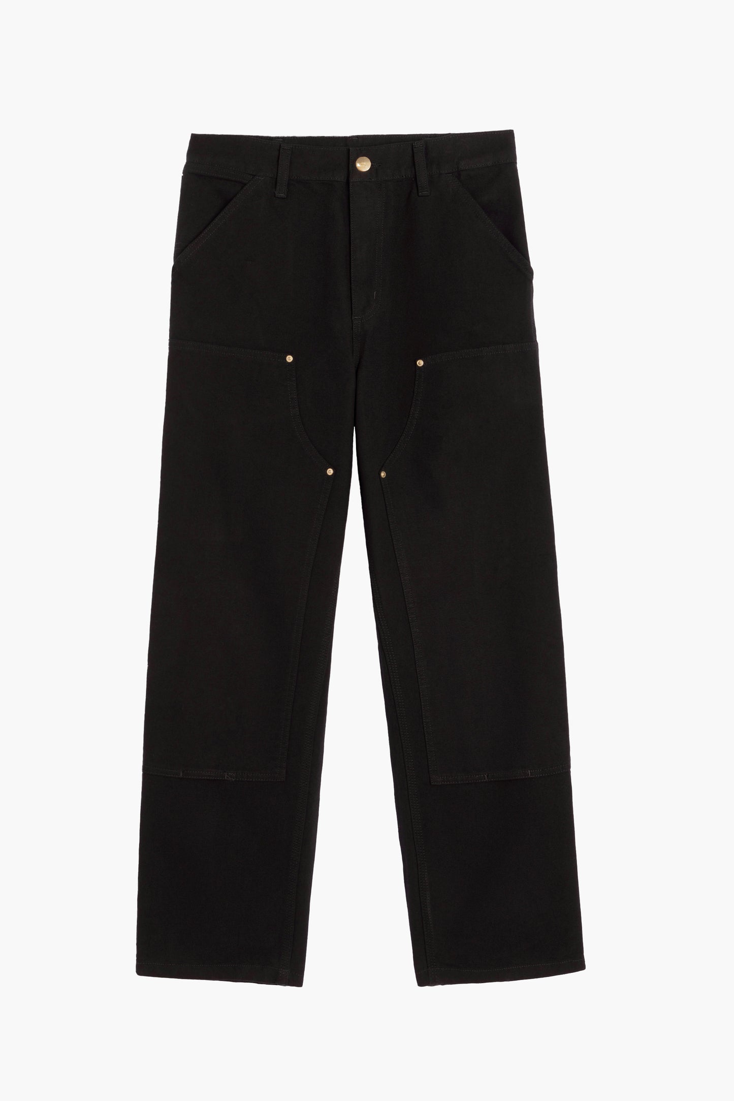 Double Knee Pant - Dearborn Canvas Noir