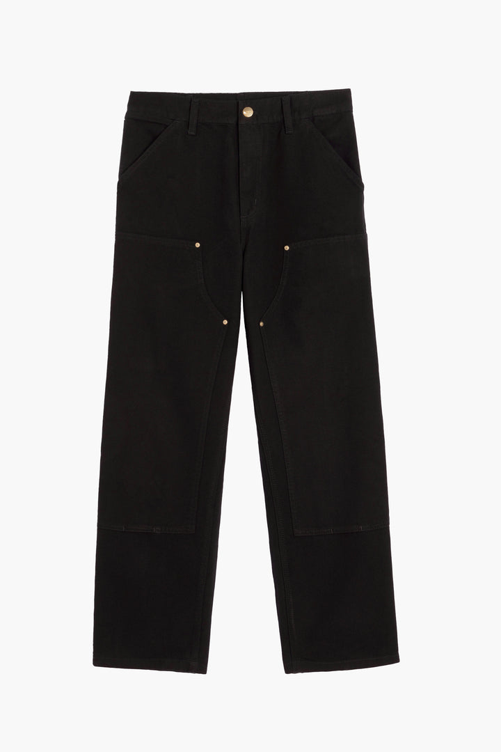 Double Knee Pant - Dearborn Canvas Noir
