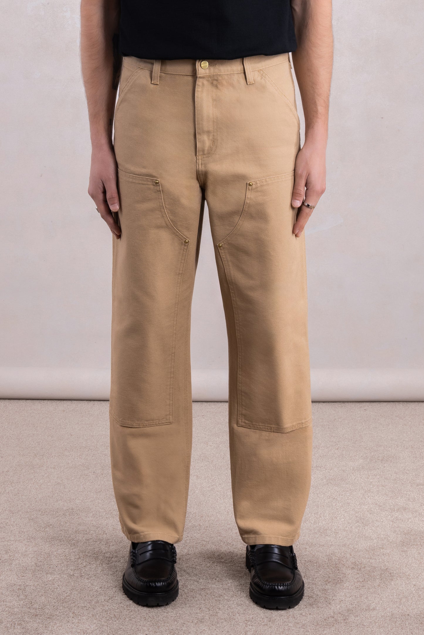 Double Knee Pant - Dearborn Canvas Dusty Brown