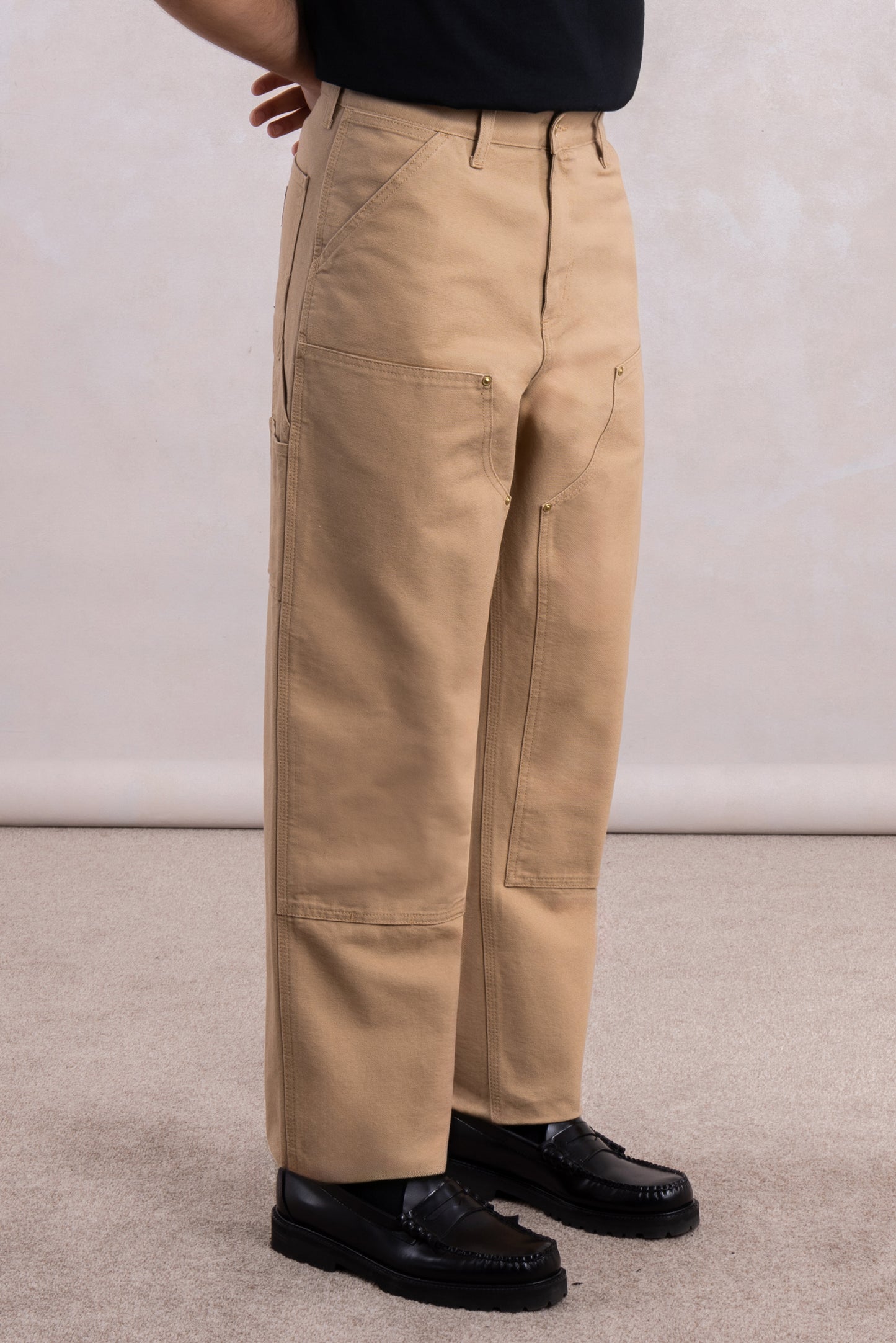 Double Knee Pant - Dearborn Canvas Dusty Brown