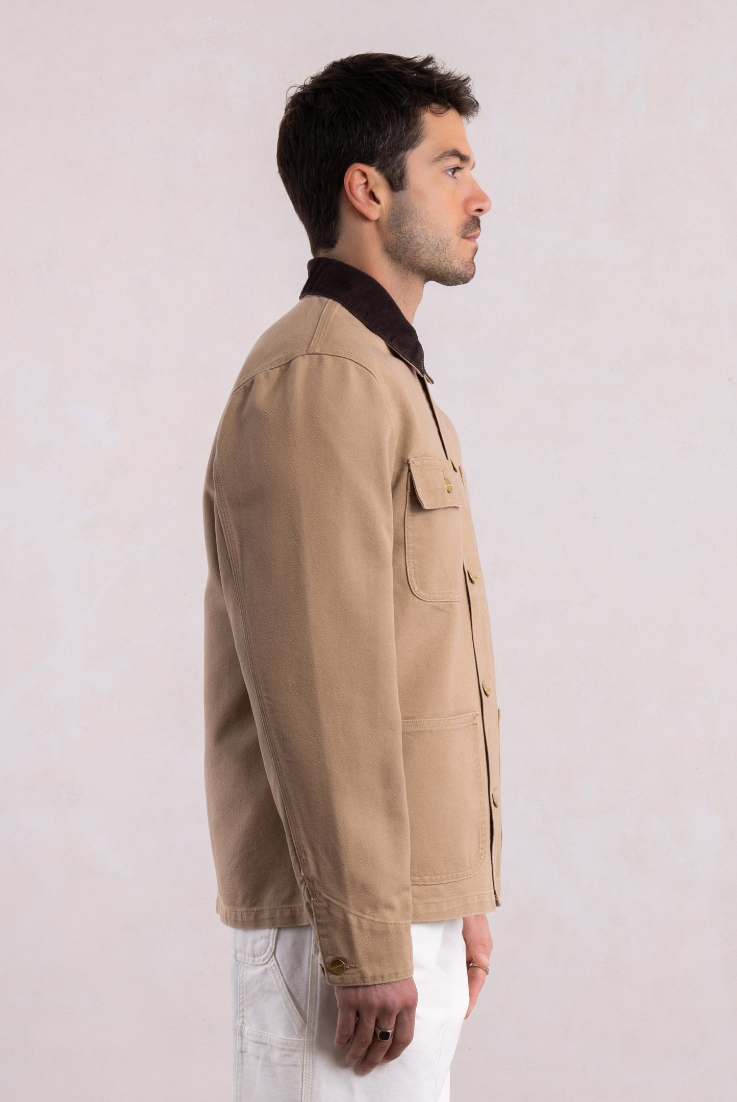 Michigan Coat - Dearborn Canvas Dusty Brown